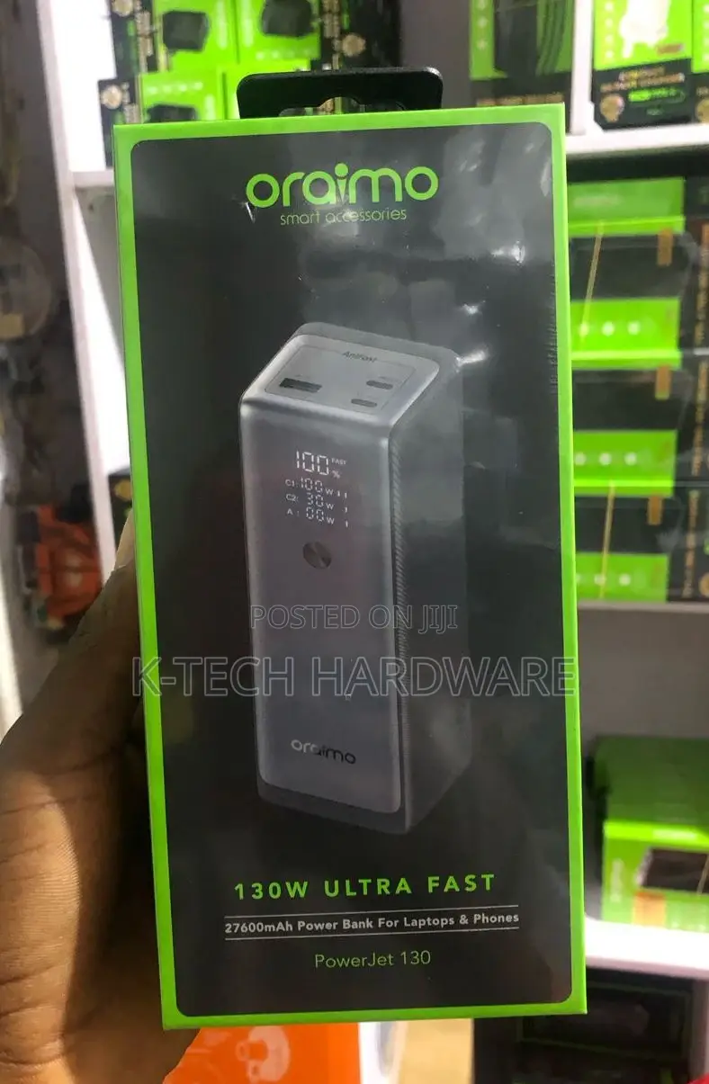 Oraimo Powerjet 130 27600mah 130w Power Bank