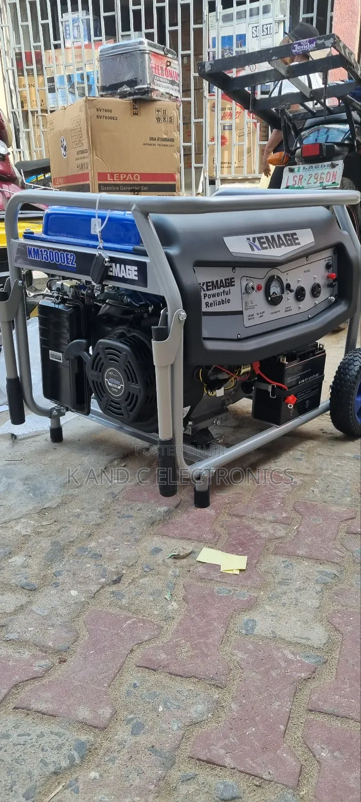 Kemage 10kva Petrol Generator Remote Control 100%Copper