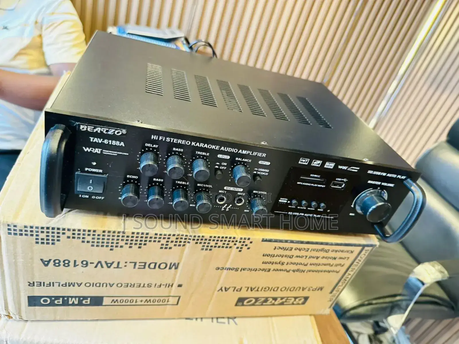Beatzo1000watts Powered Amplifier For Ceiling Speaker