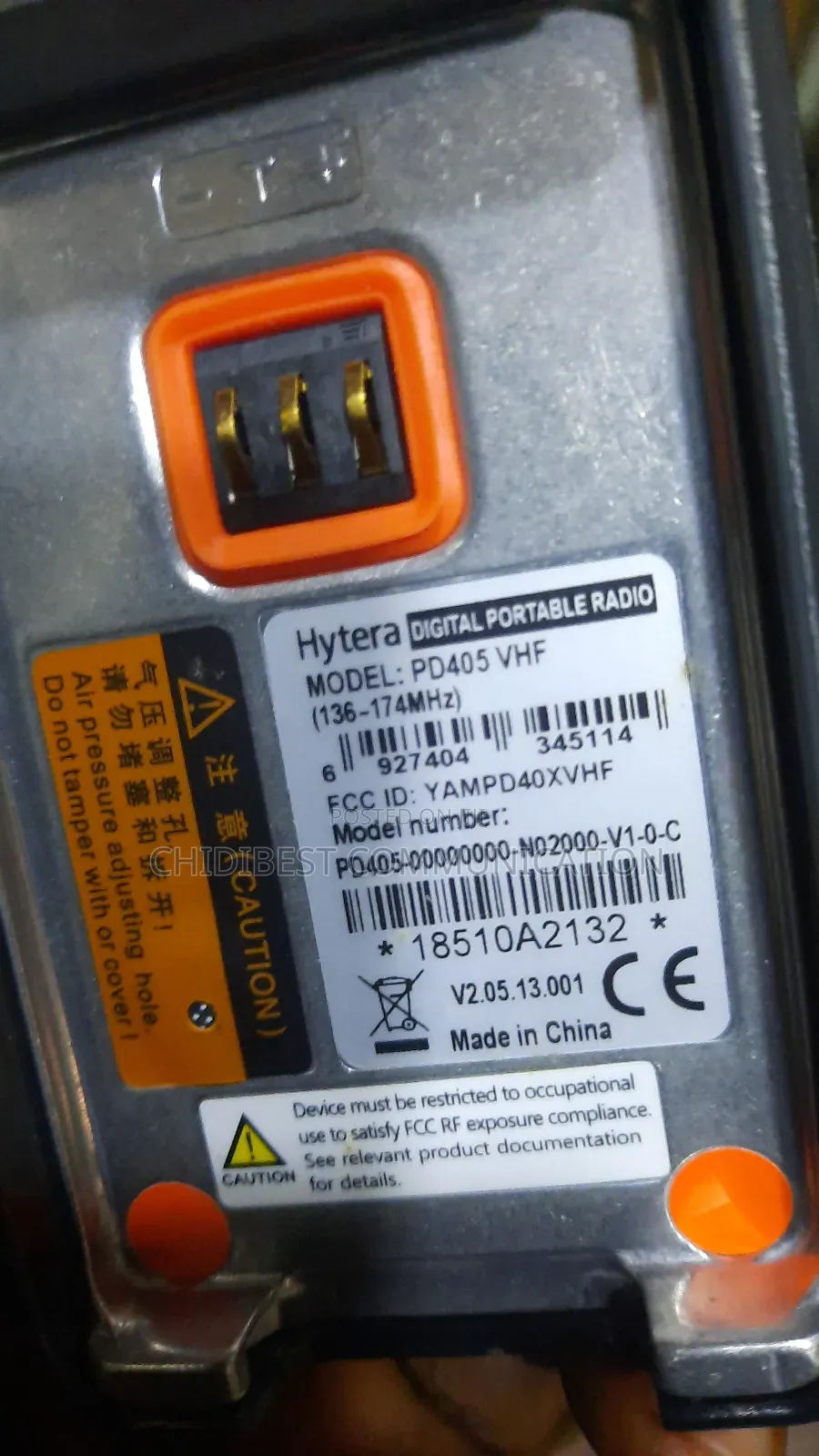 Hytera Dp405 Vhf Walkie Talkie Radio Is Available