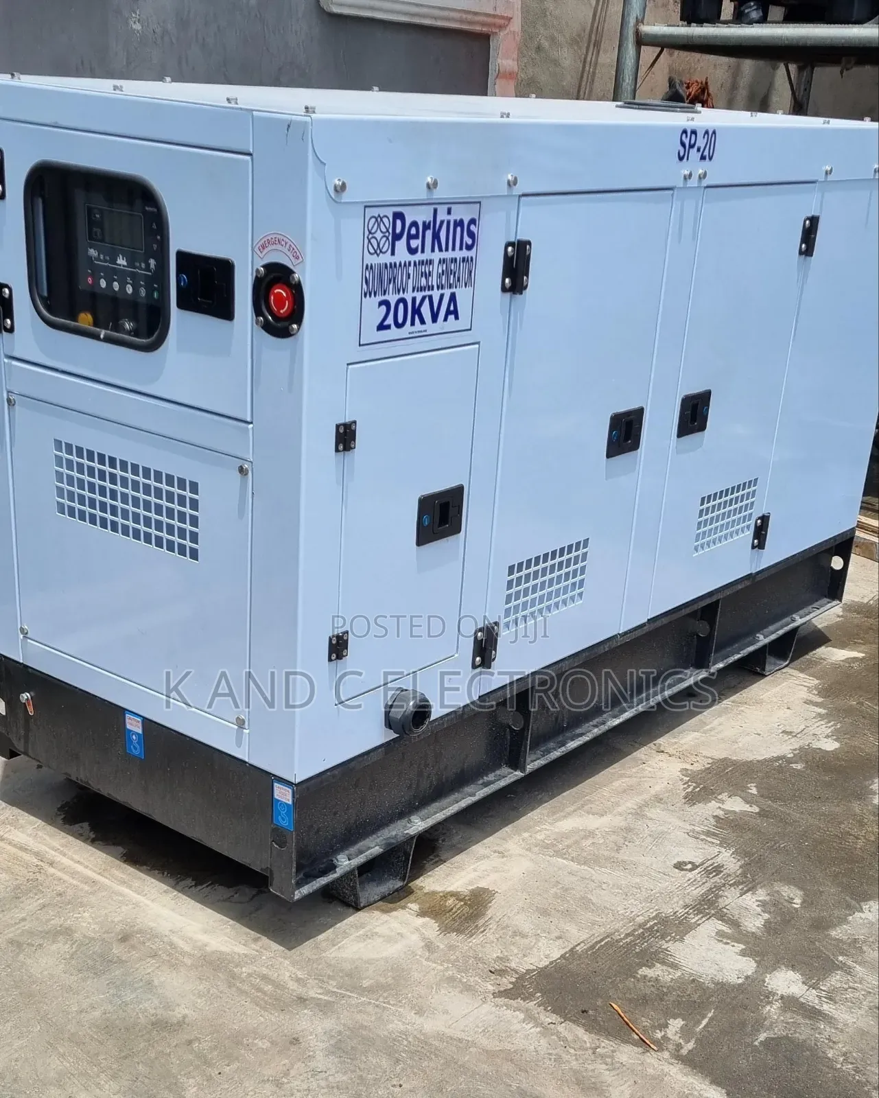 Perkins 20kva Soundproof Diesel Generator