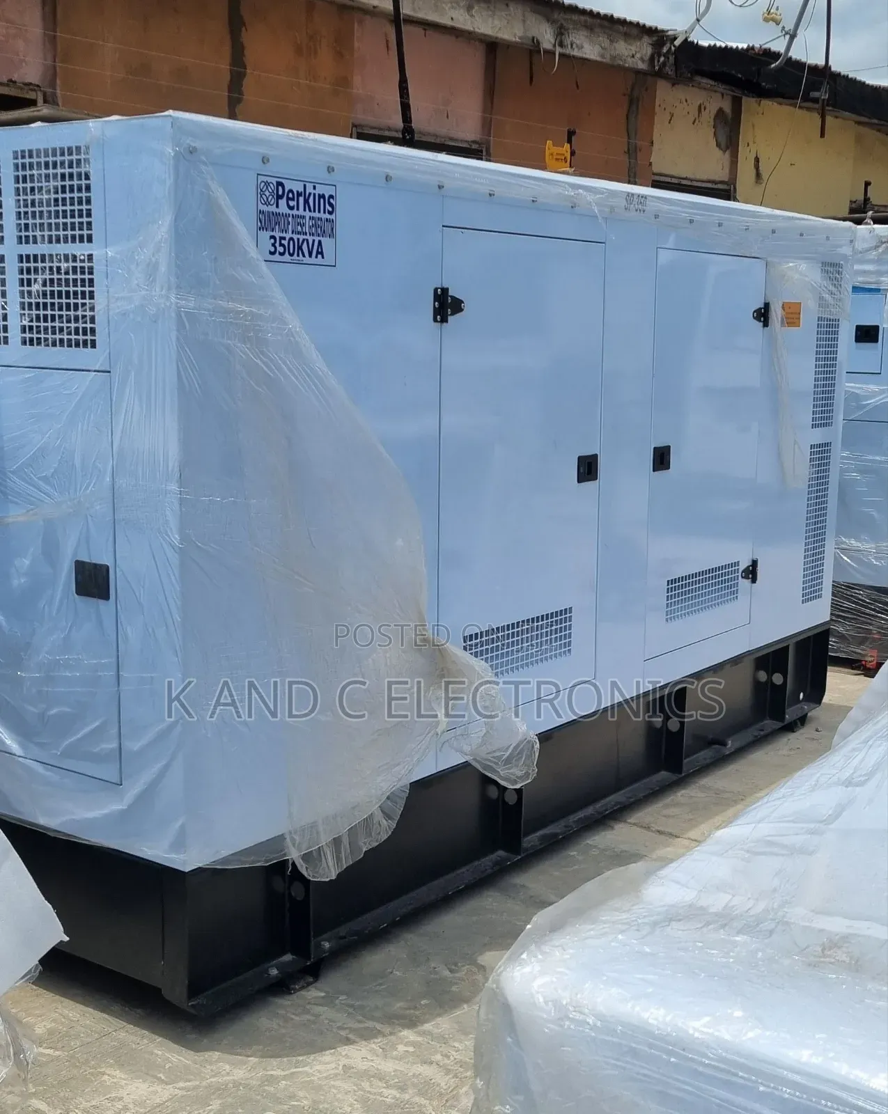 Perkins 350kva Soundproof Diesel Generator Stamford