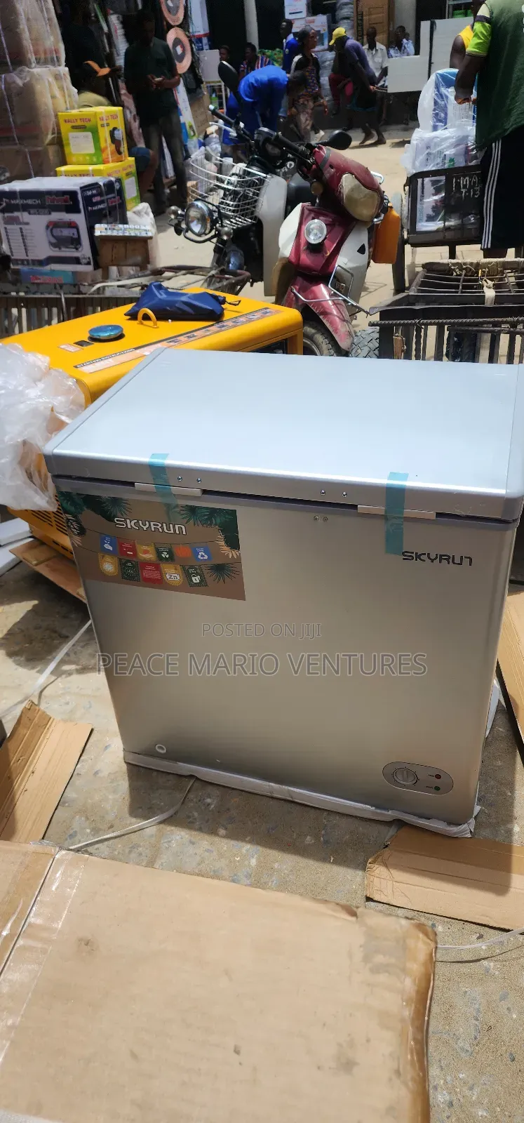 Skyrun Original Deep Freezer 145hnw With Warranty 2years