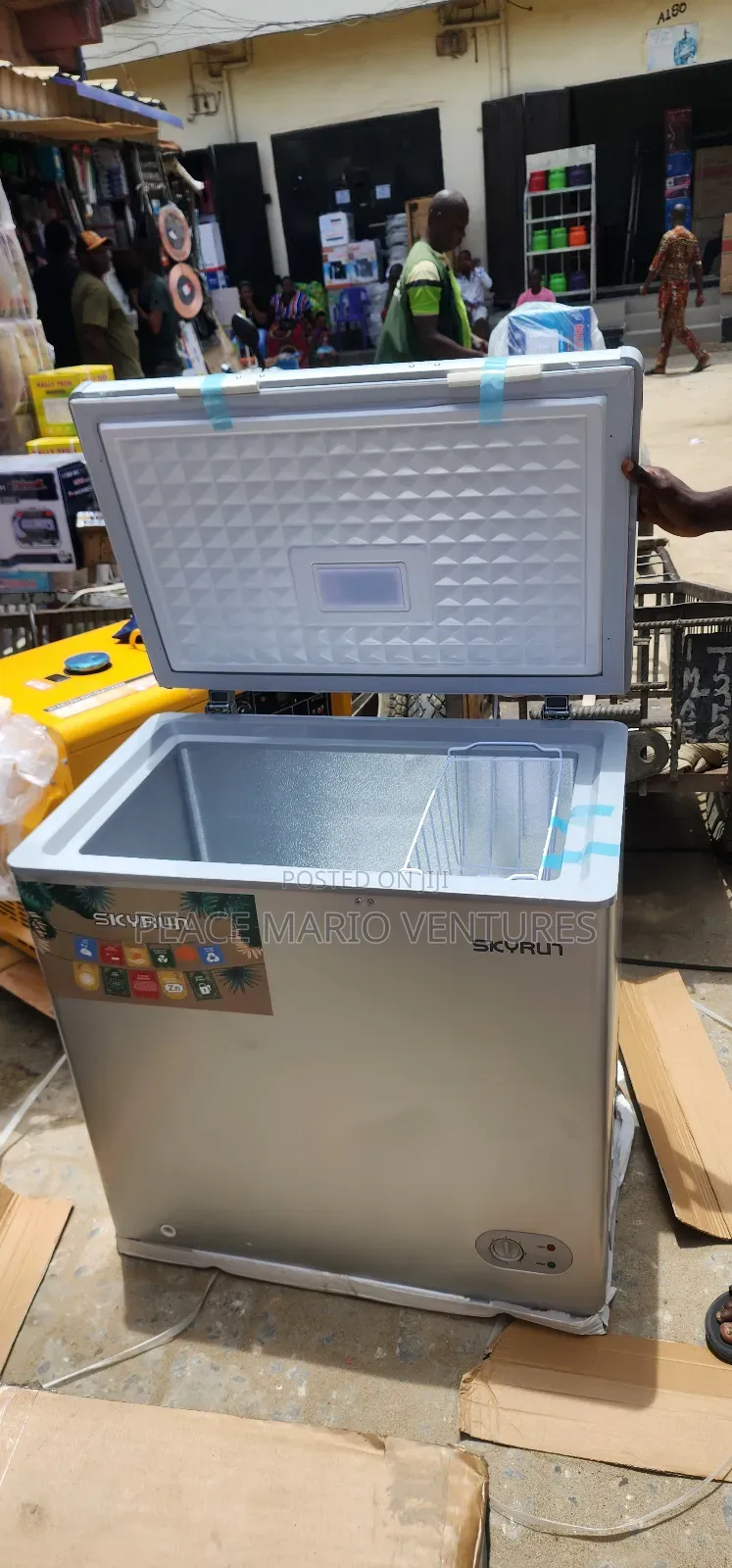 Skyrun Original Deep Freezer 145hnw With Warranty 2years