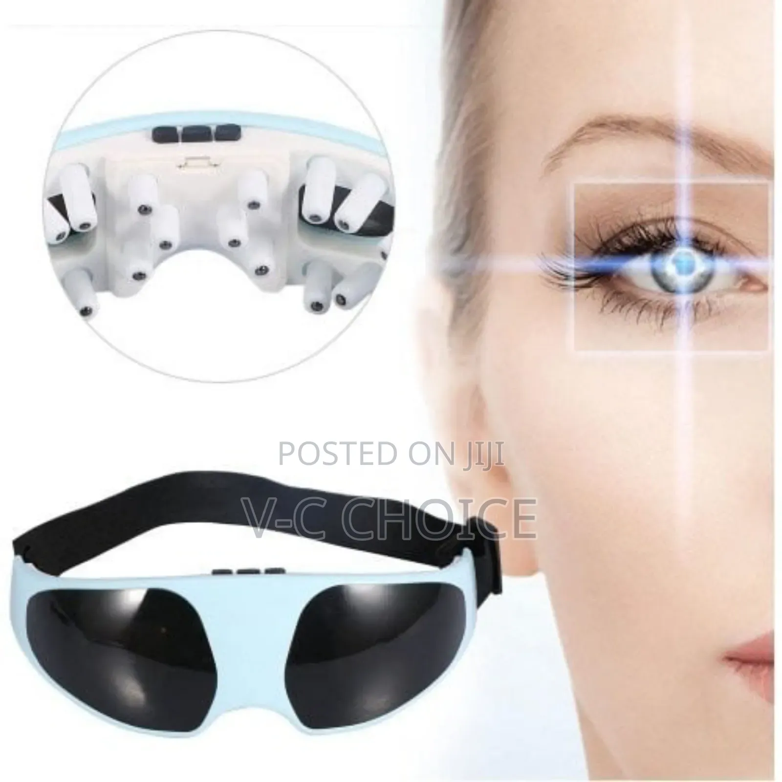 Smart Magnetic Eye Massager Vibration Relieves Eye Care