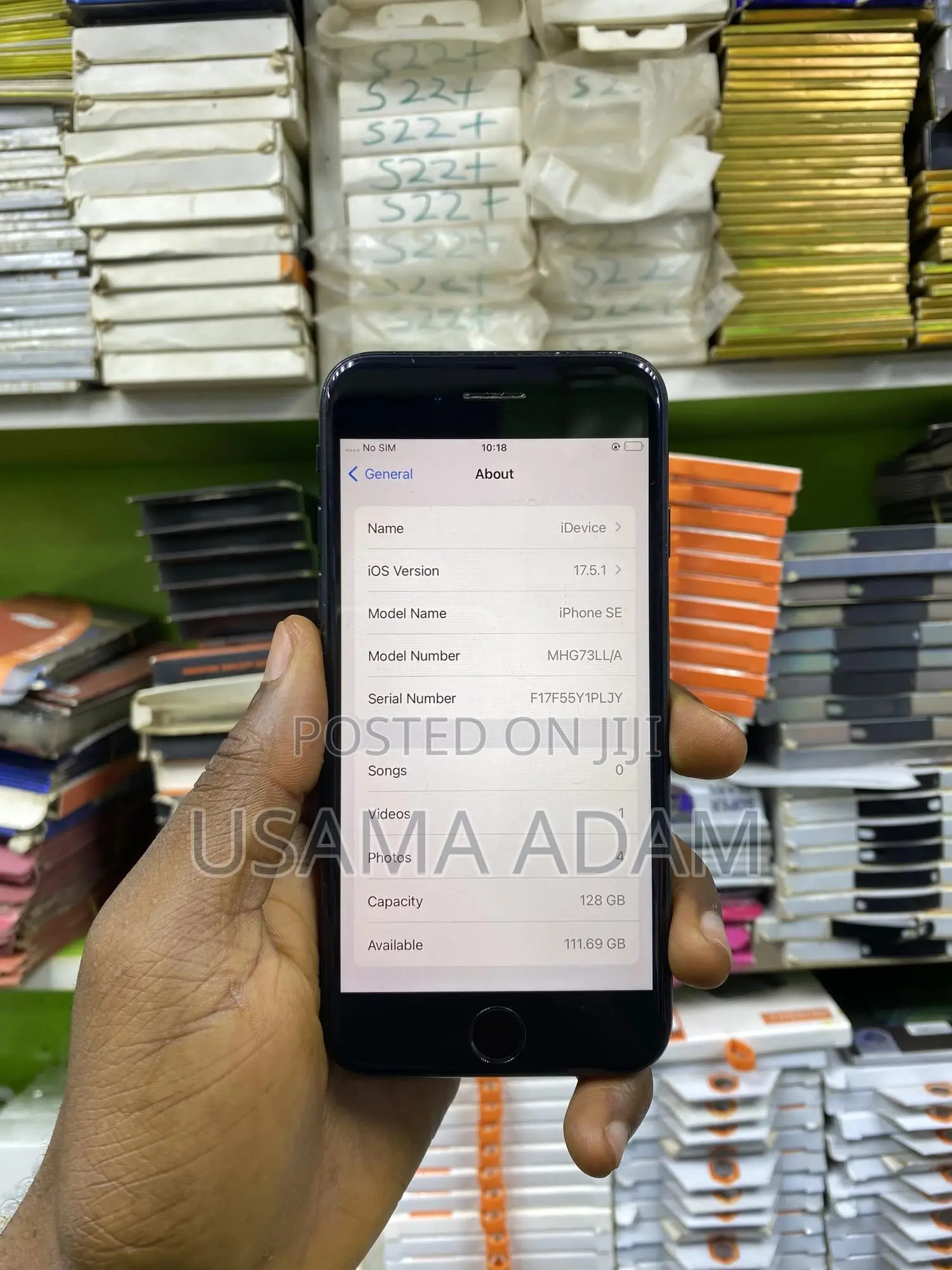 Apple iPhone SE (2020) 128 GB Black