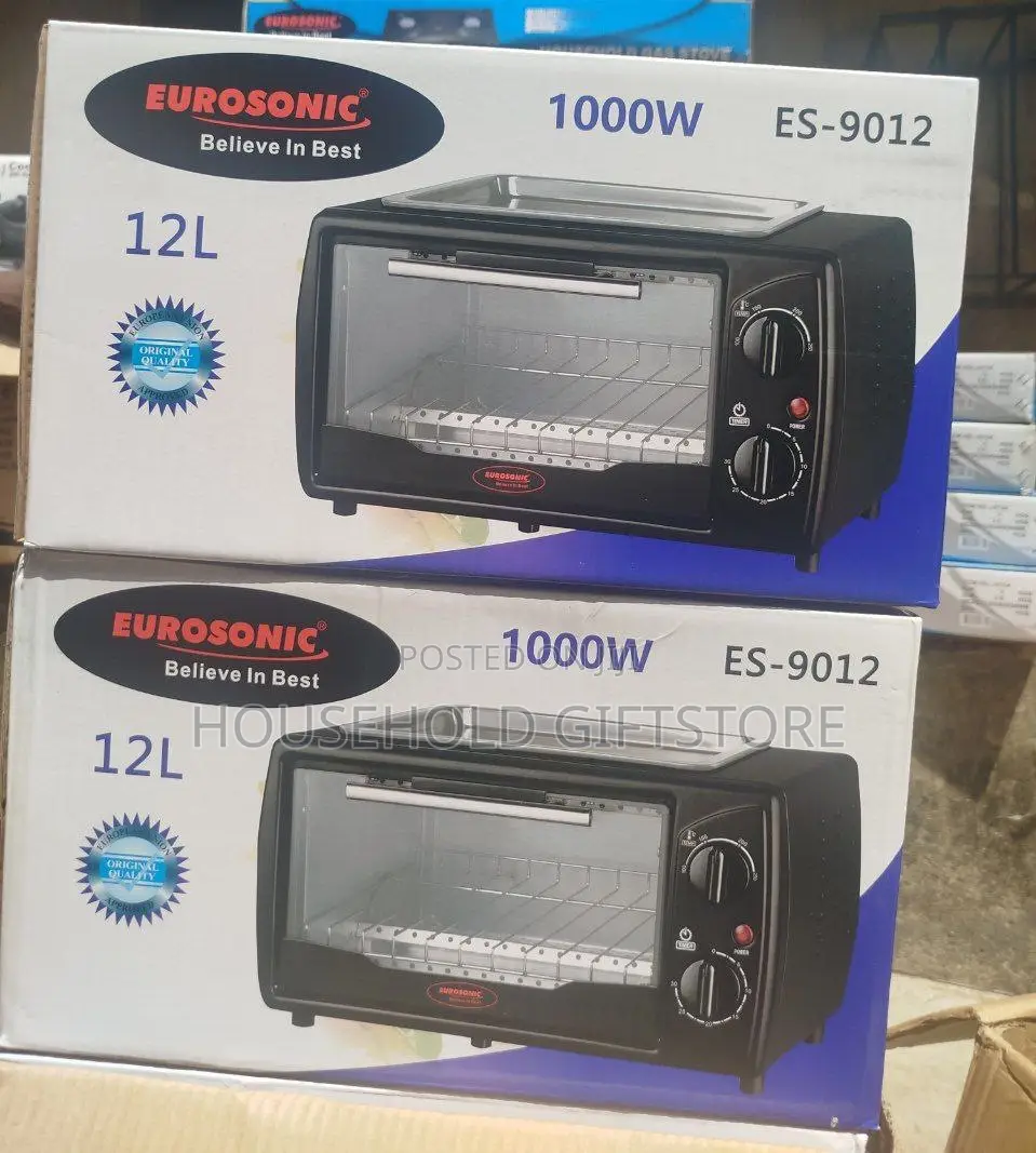 12l Eurosonic Electric Oven With Top Grill