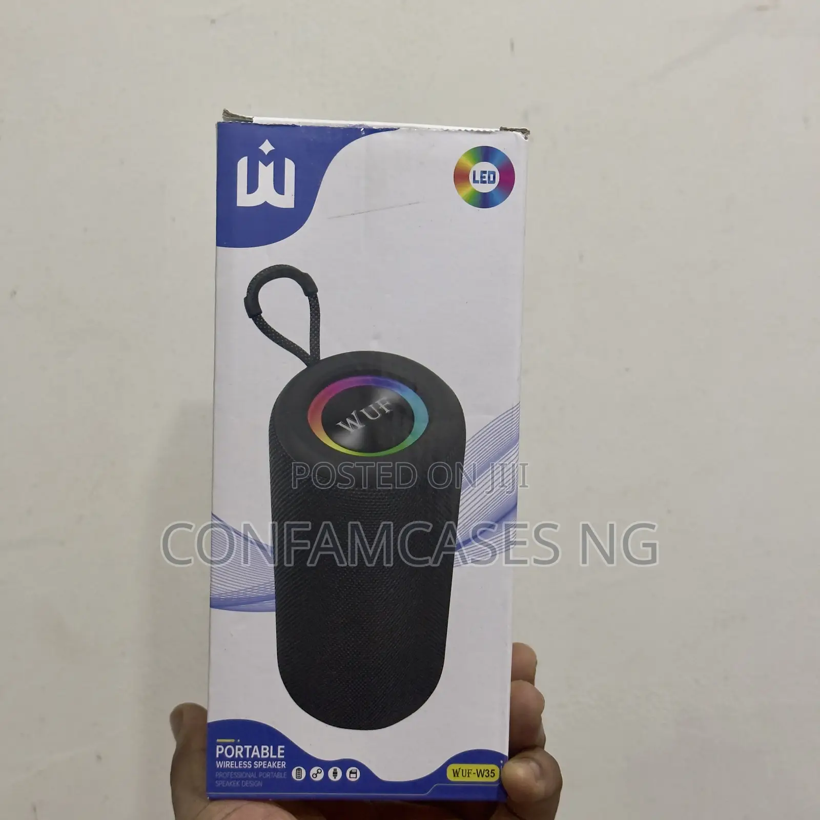 Wuf W35 Portable Wireless Bluetooth Speaker With Radio