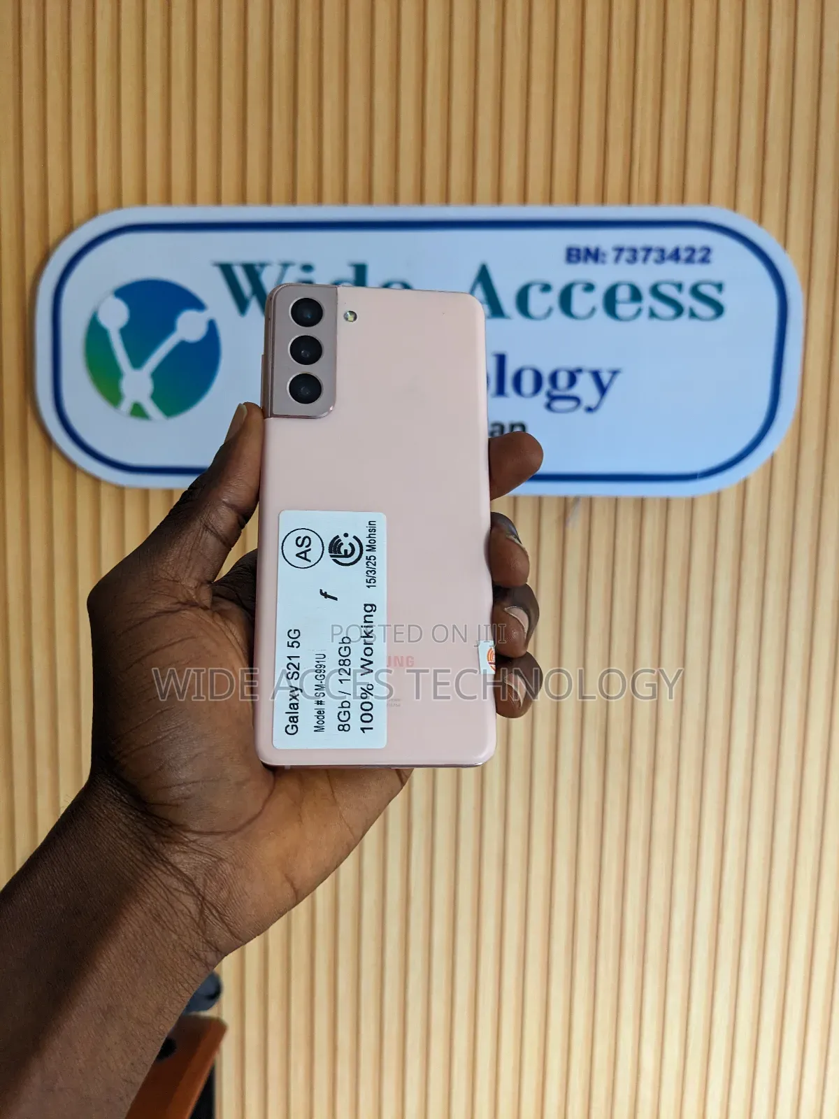Samsung Galaxy S21 5G 128 GB Black