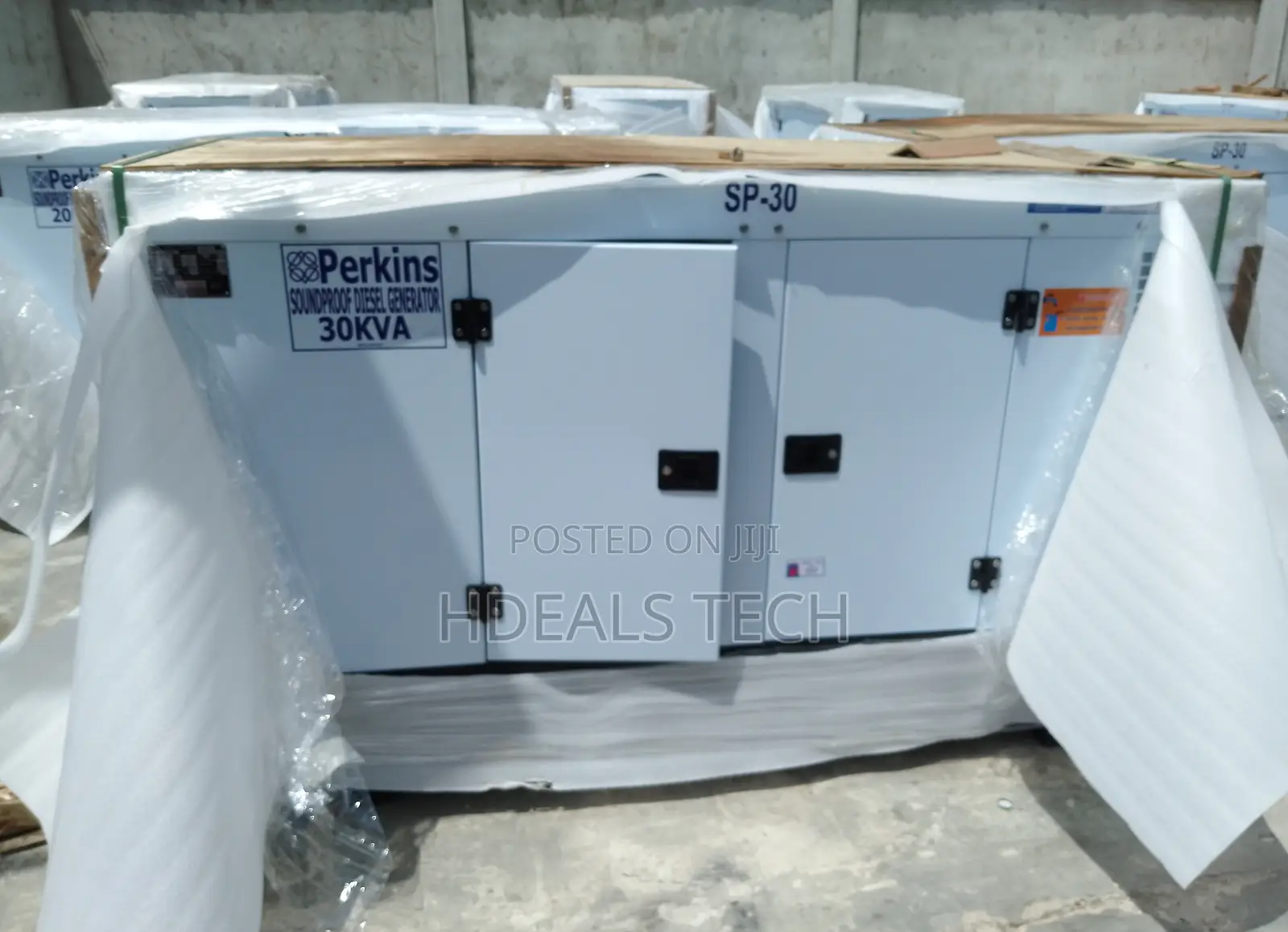Perkins 30kva Soundproof Industrial Diesel Generator