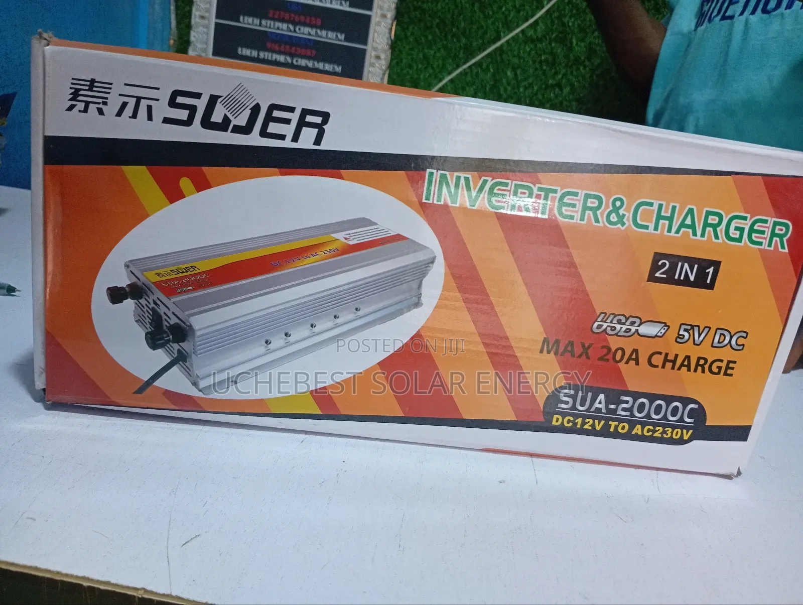 2000w/12v 2in1 Sachet Inverter