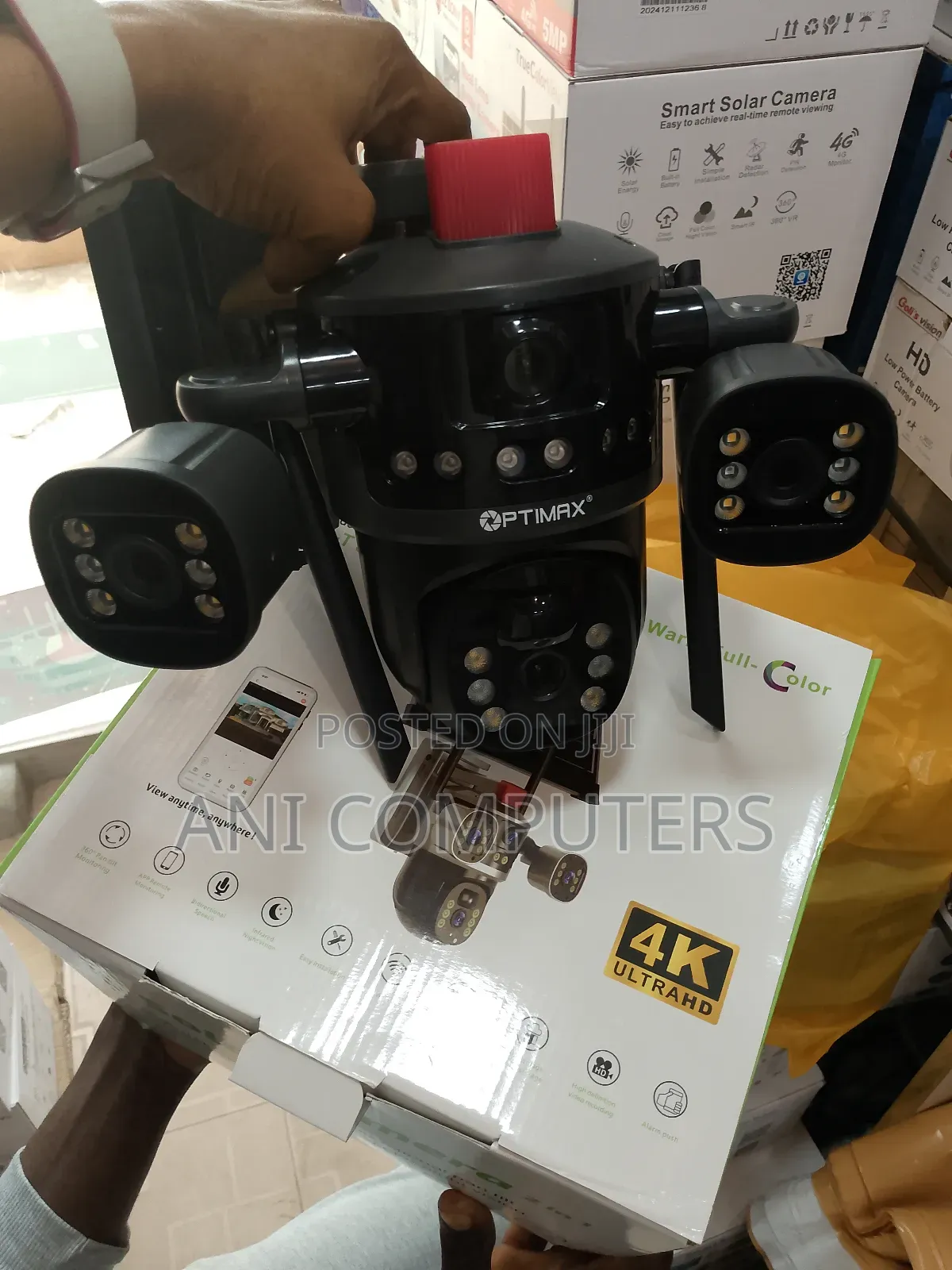 Ai Solar Camera 2in1 3lens Warm Full Color