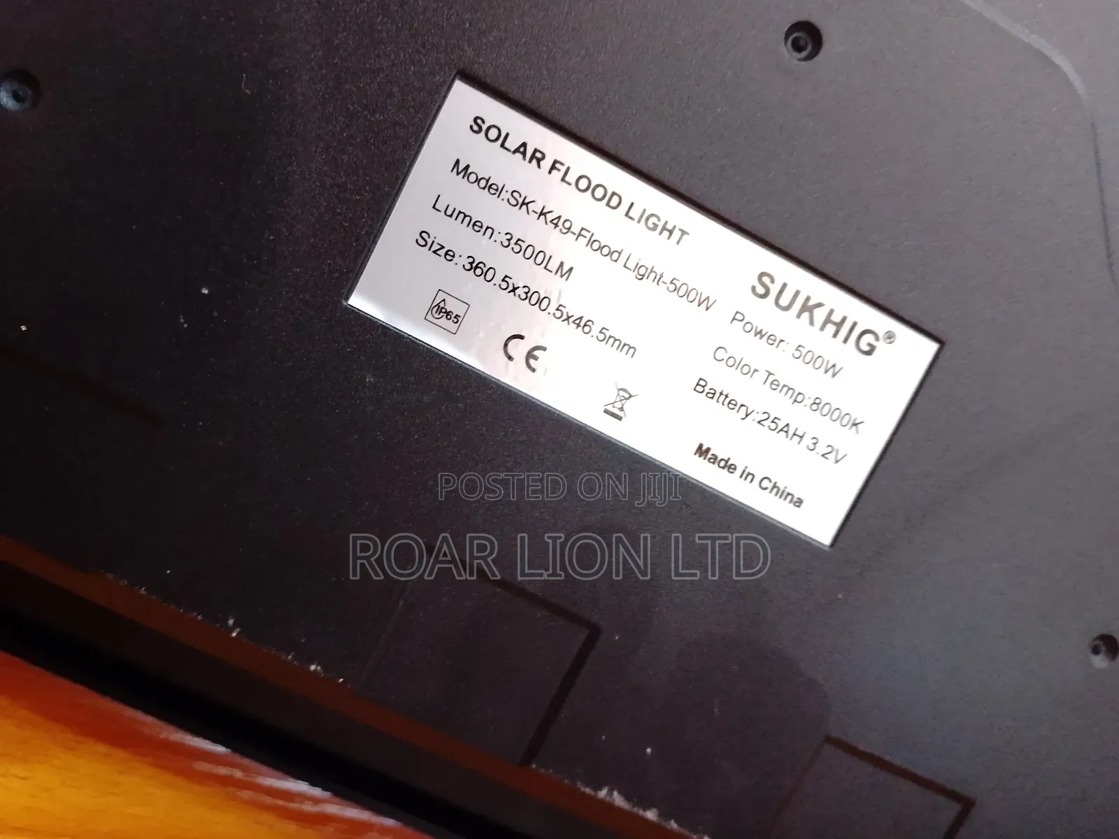500w Solar Flood Light