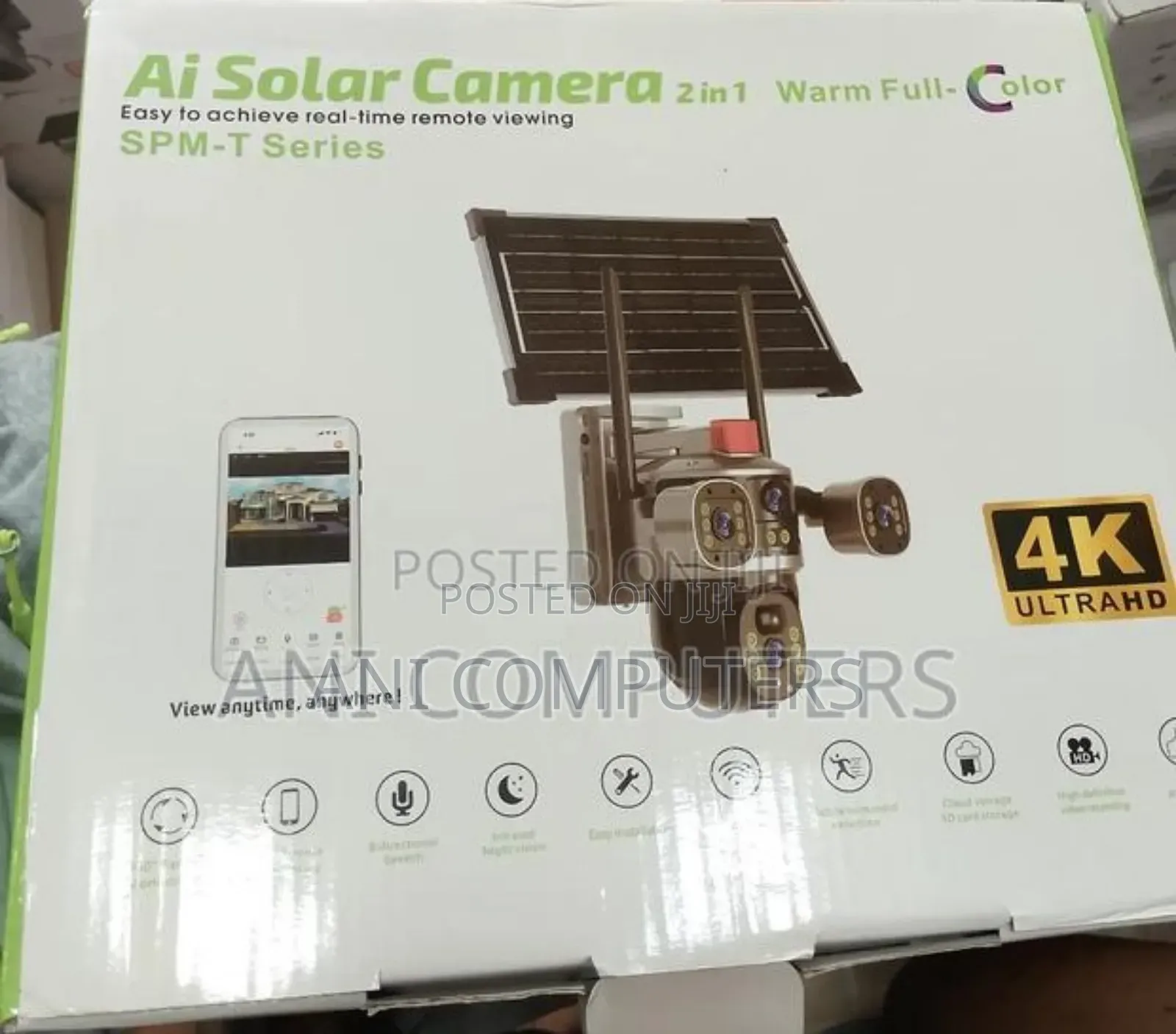 Ai Solar Camera 2in1 3lens Warm Full Color