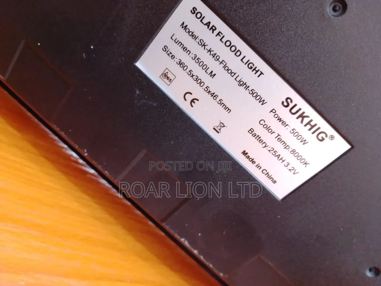 500w Solar Flood Light