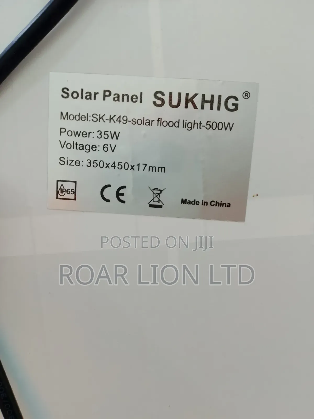 500w Soalr Flood Light