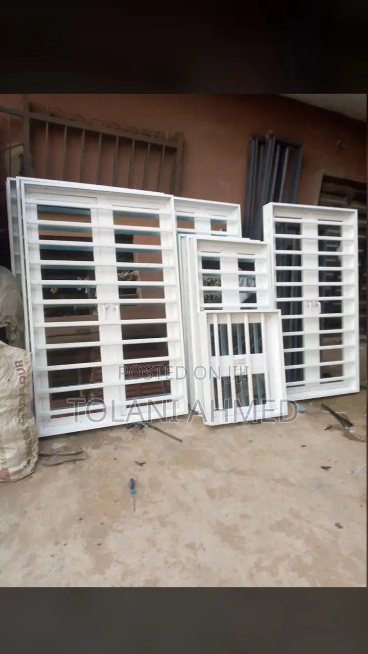 White Aluminum Casement Window