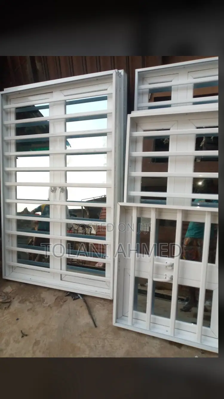 White Aluminum Casement Window