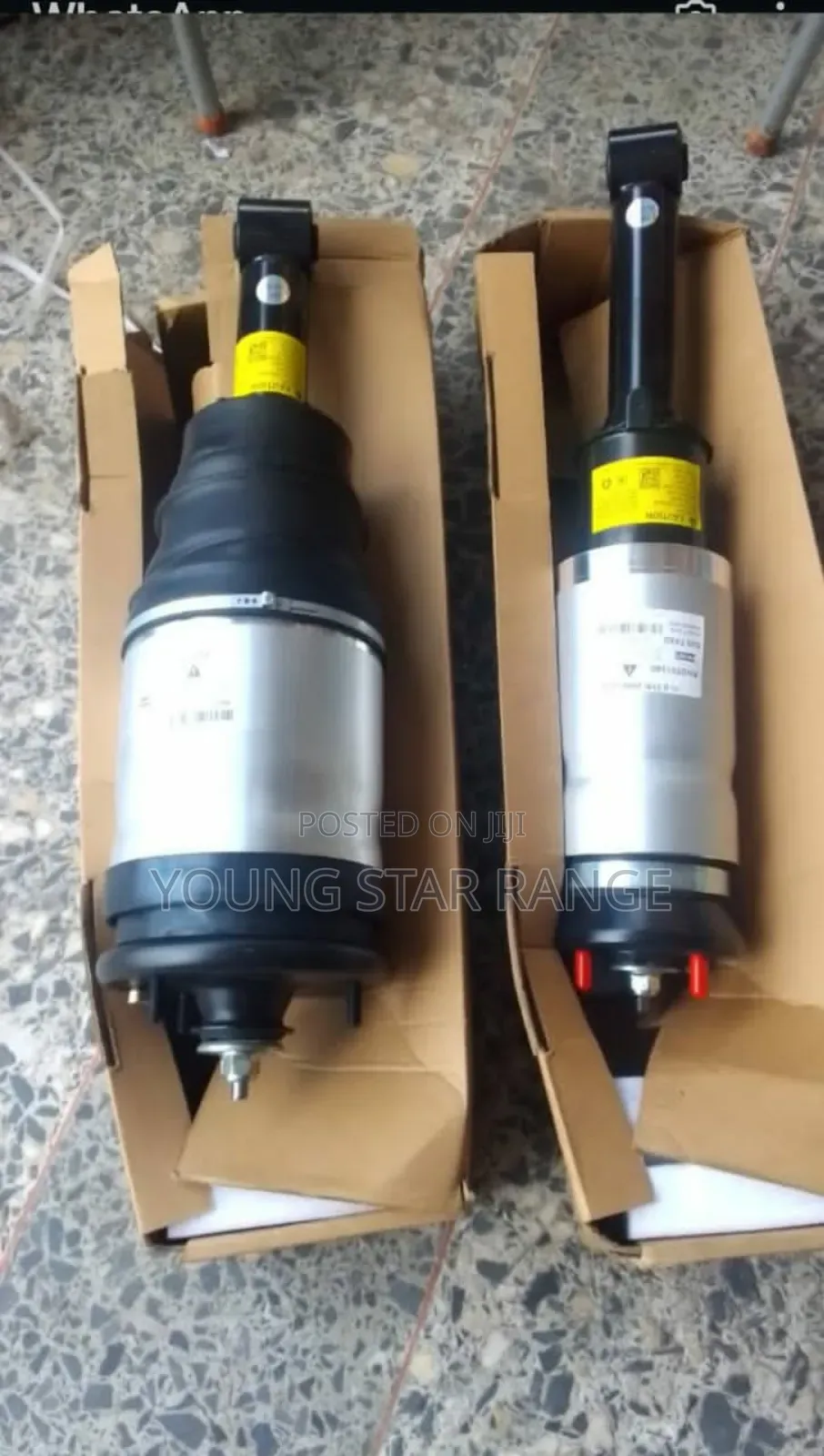 Land Rover Range Rover Front and Back Balloon Shocks