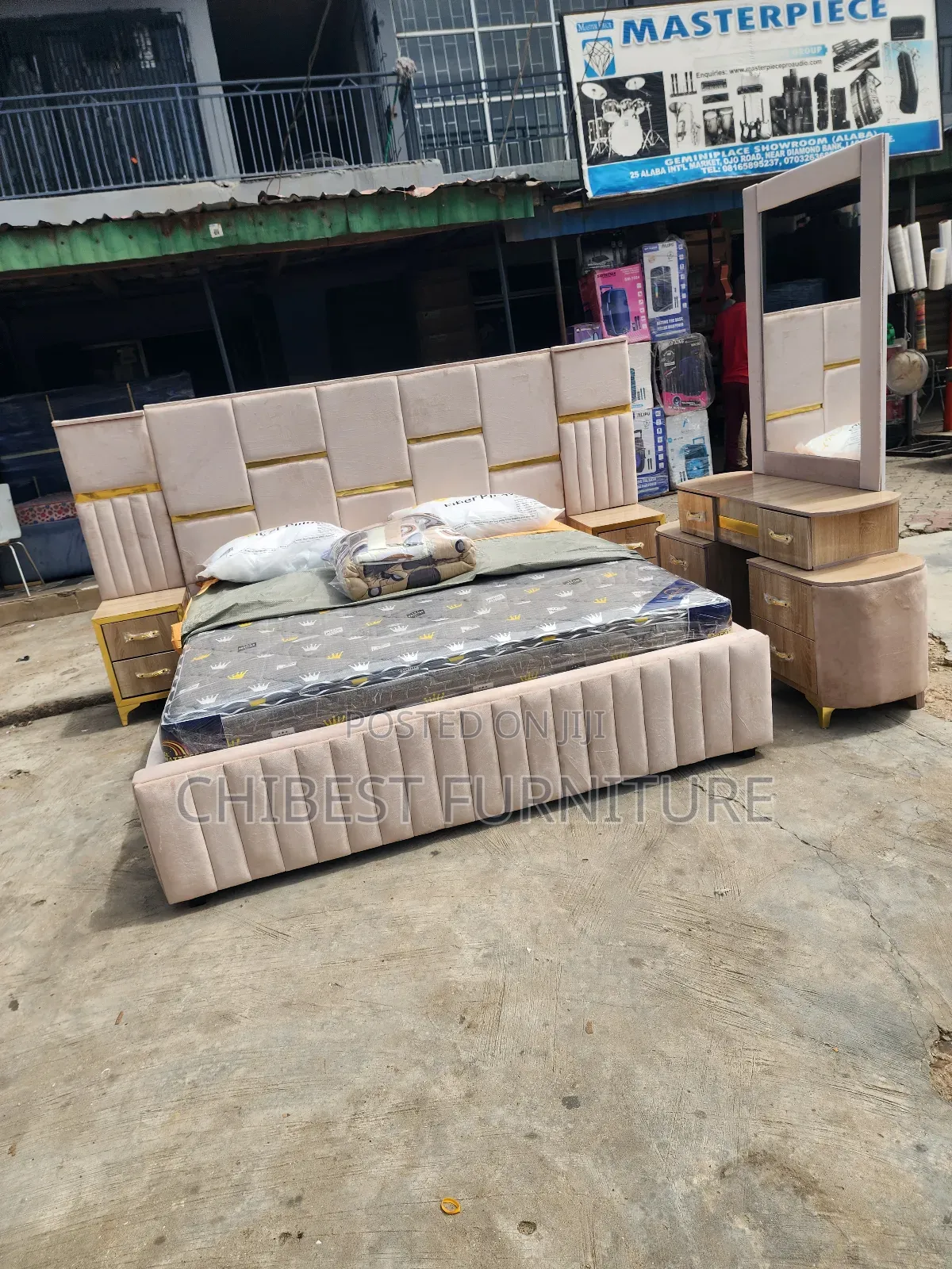 5ft Tall 6by6 Quality Set of Bed.