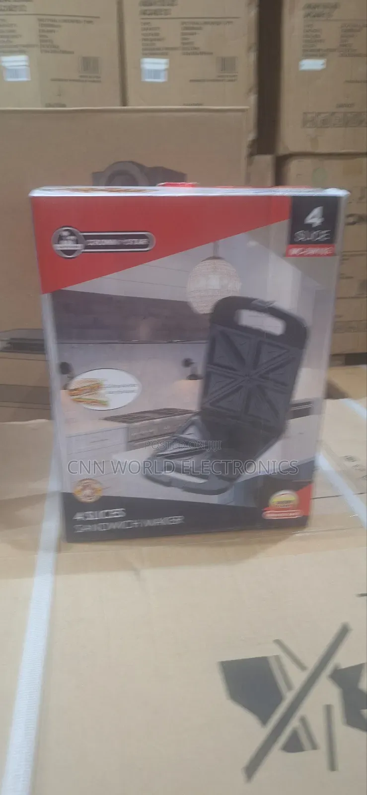 Brand New Crown Star 4slices Sandwich Maker Original