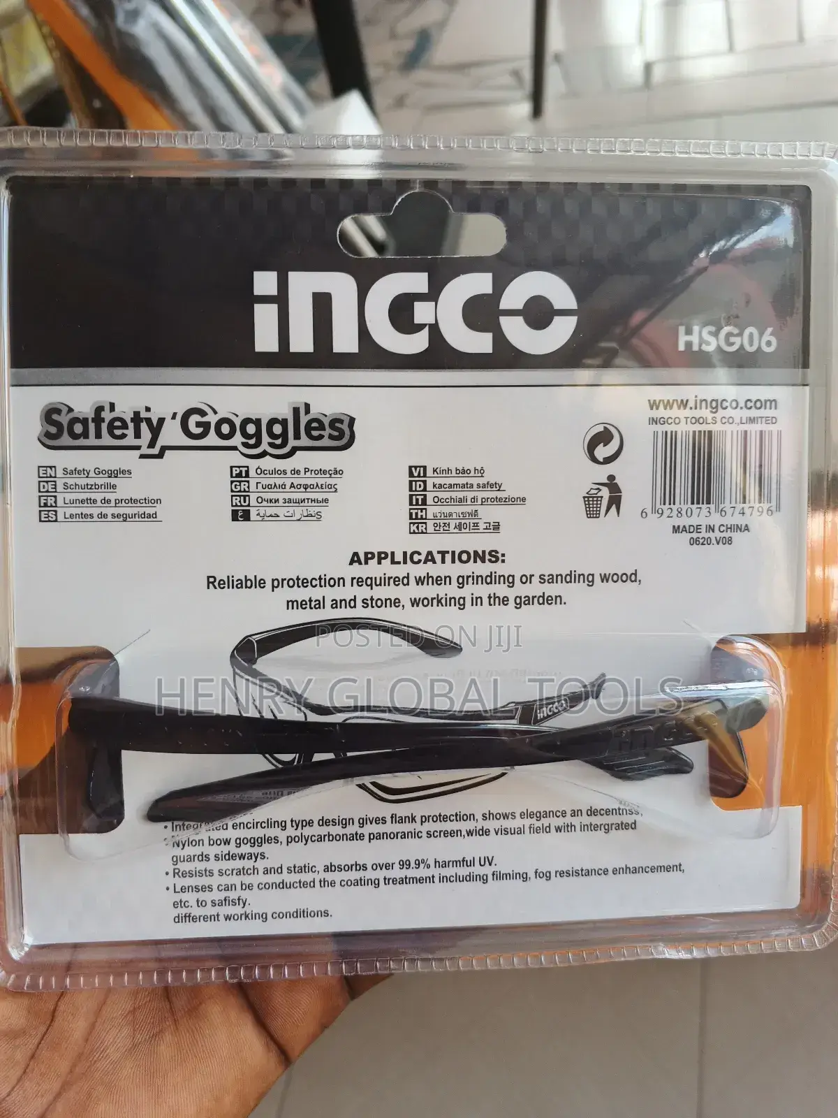 Ingco Eyes Goggle