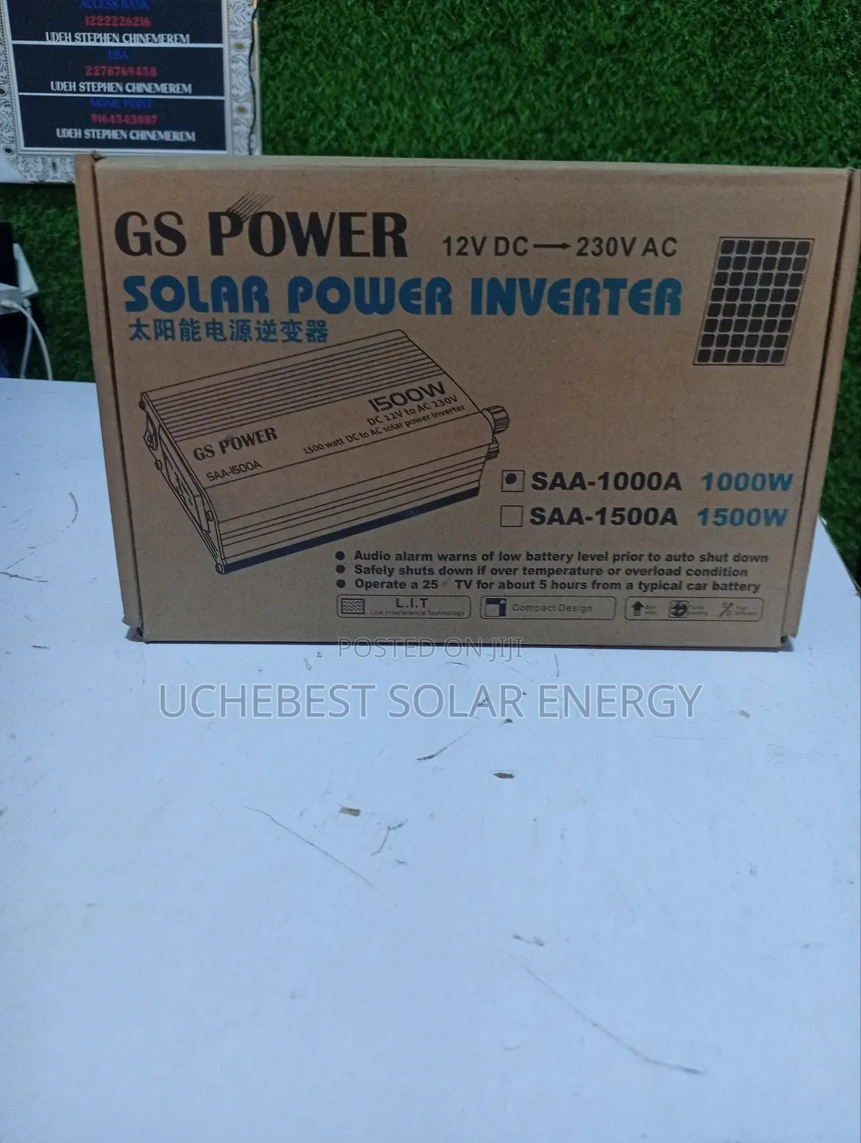 1000ahs/12v Gp Solar Power Inverter