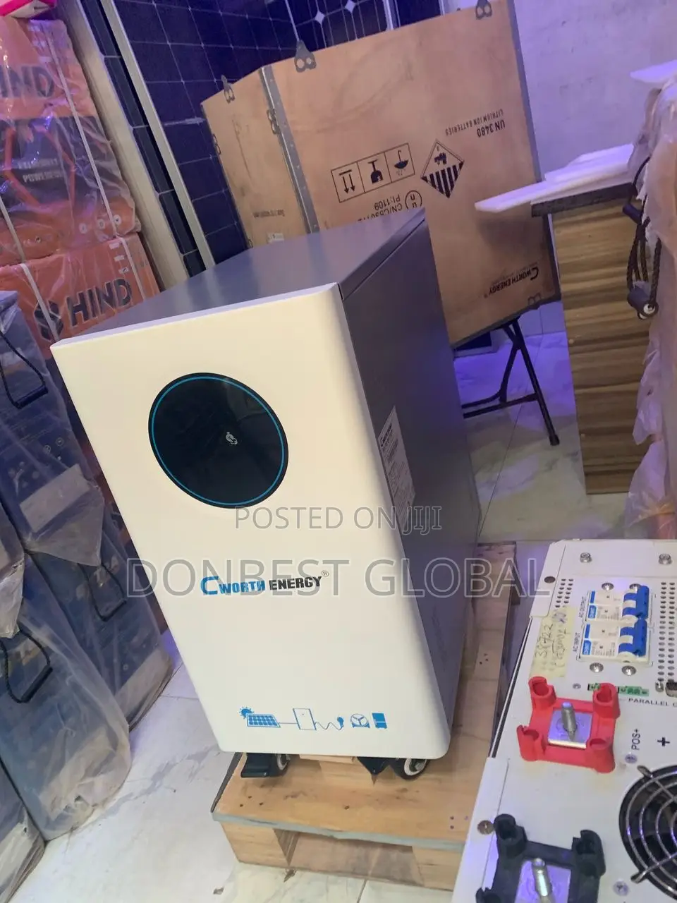 20kwh 51.2v Cworth Energy Lithium Ion Batteries