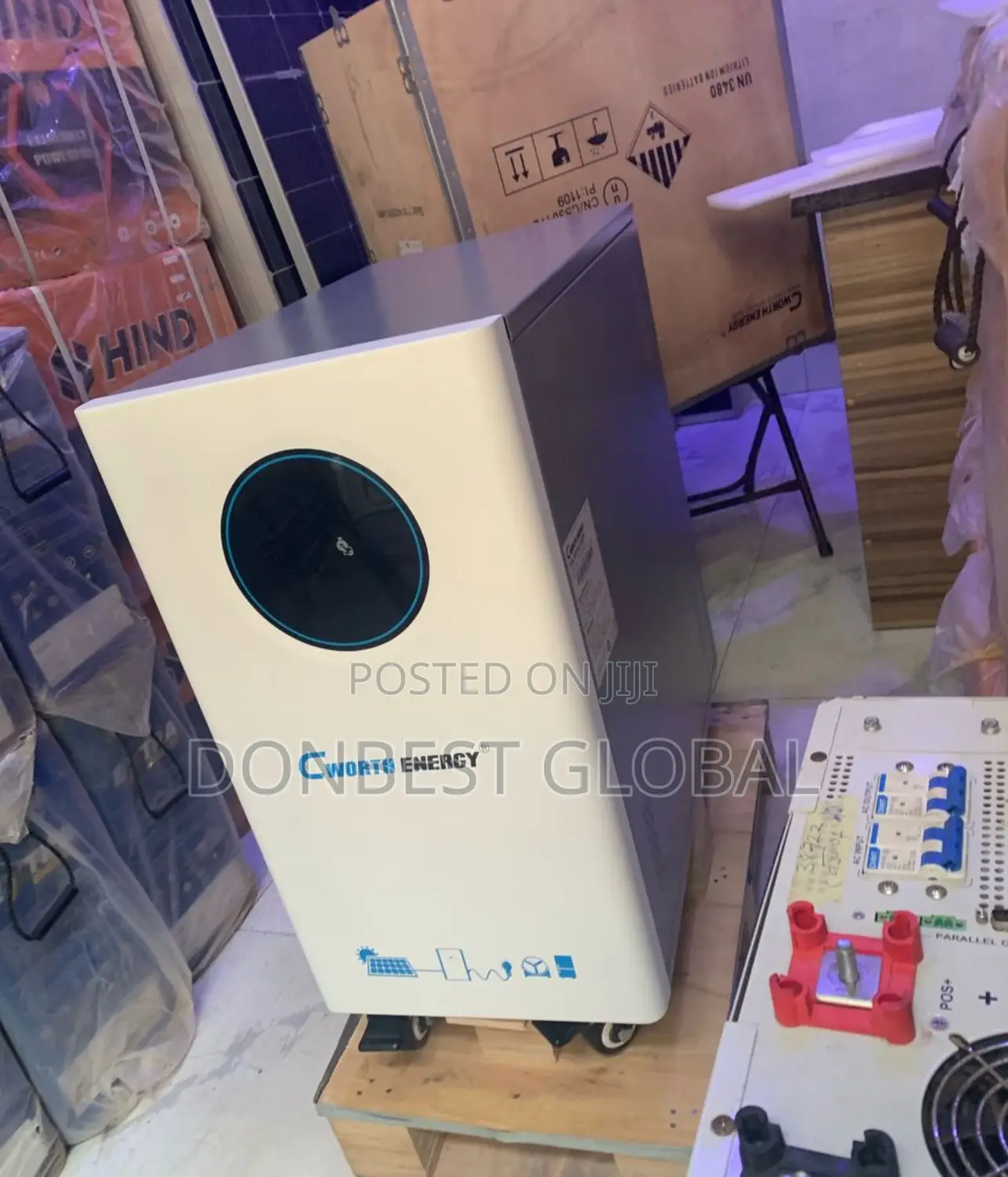 20kwh 51.2v Lithium Ion Batteries