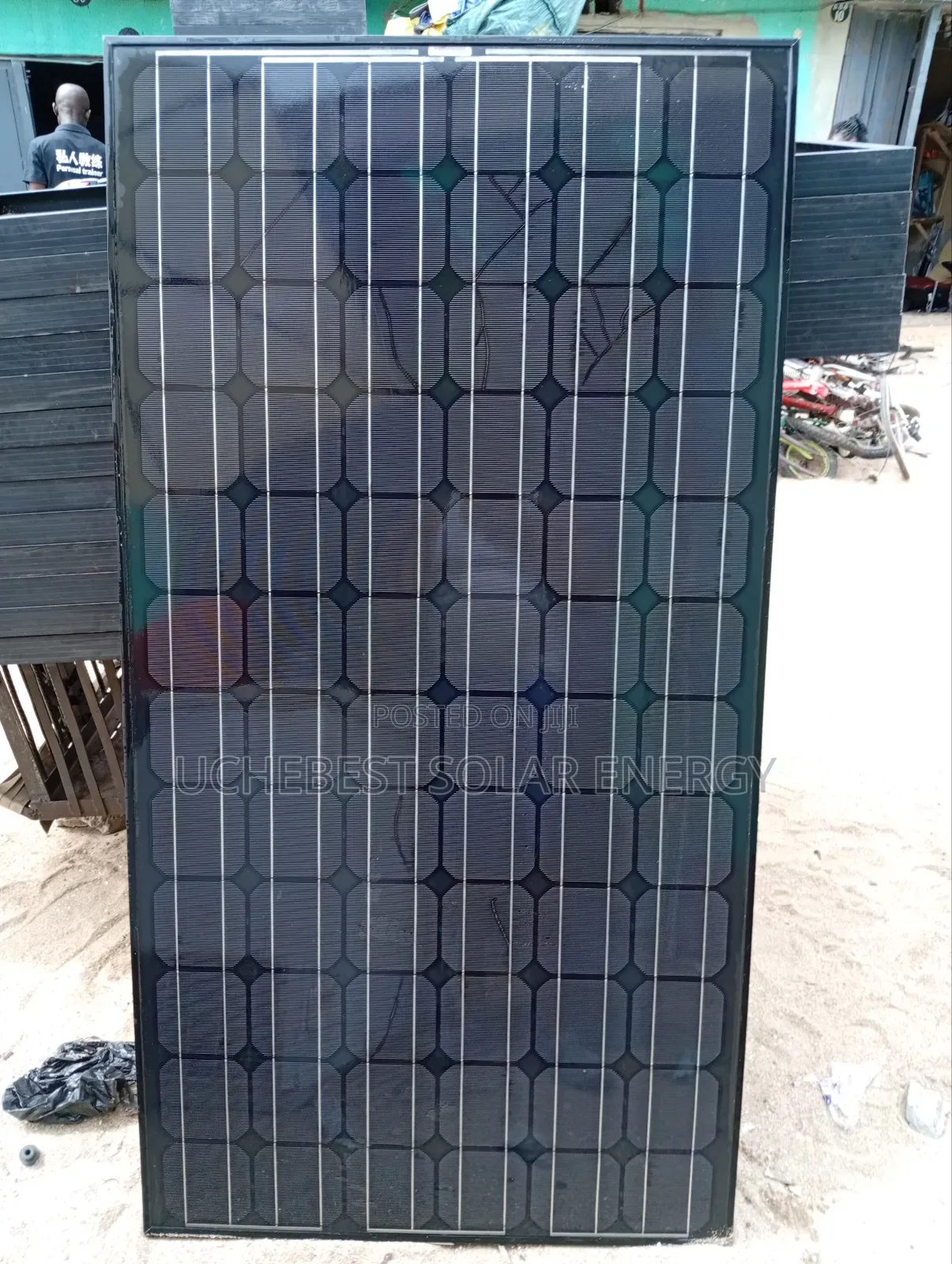300w/36v Canadian Mono Panel All Black