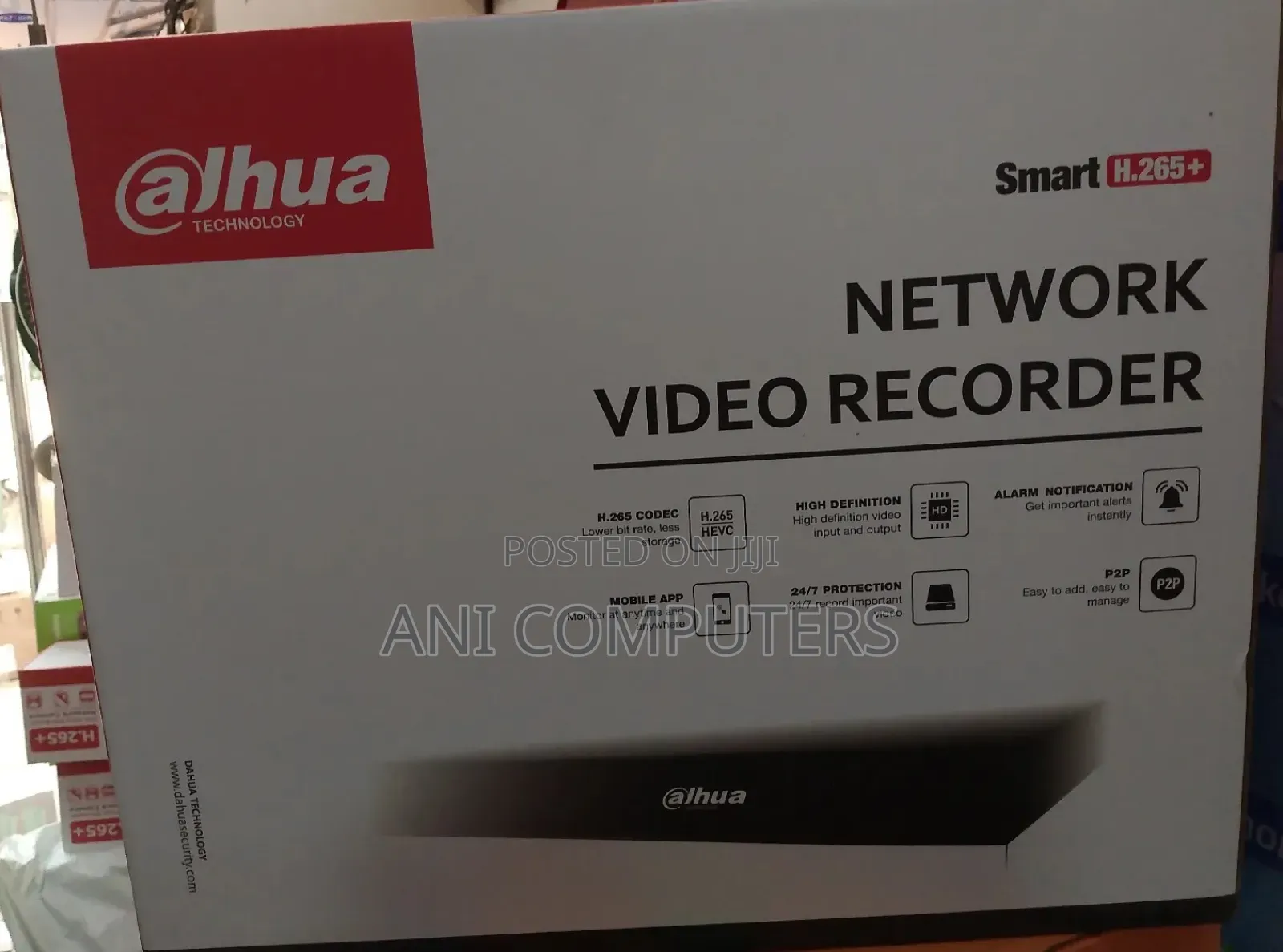 Dahua 8ch NVR With 8 Port Poe Switch