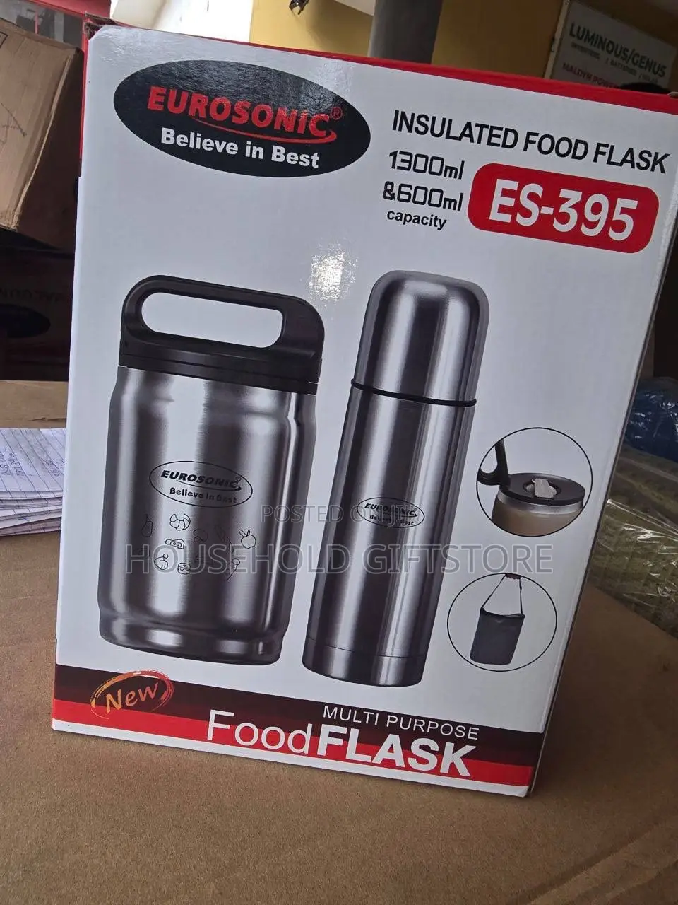 Eurosonic Food and Water Flask