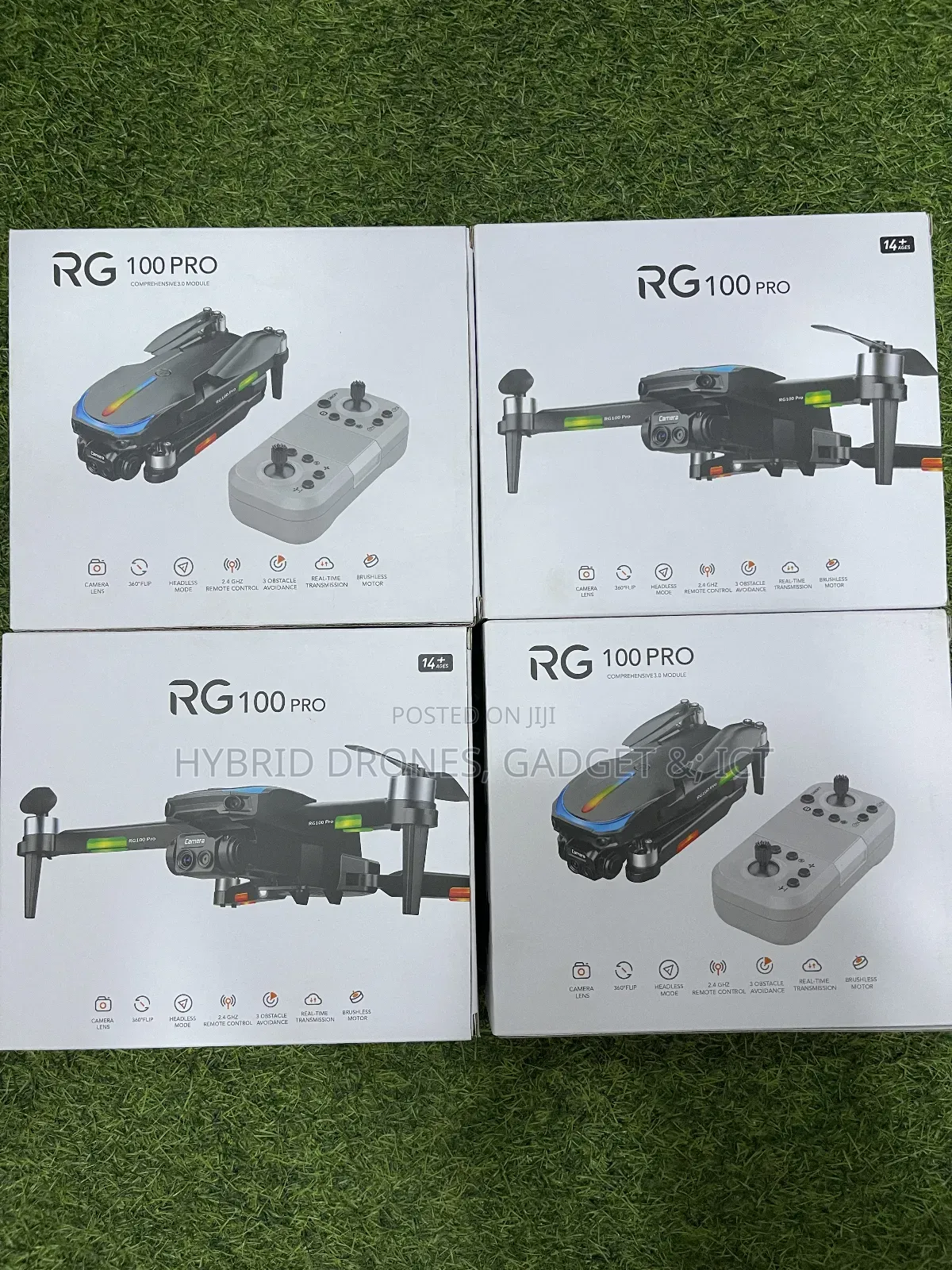  Professional GPS Drone 1.5km Range + 2 Battery