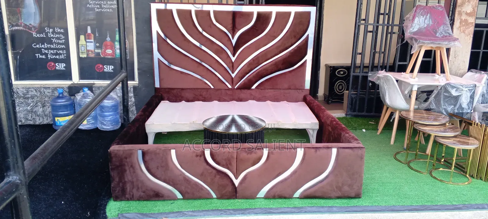 6 by 6 Executive Bed With 2 Bedside Drawers