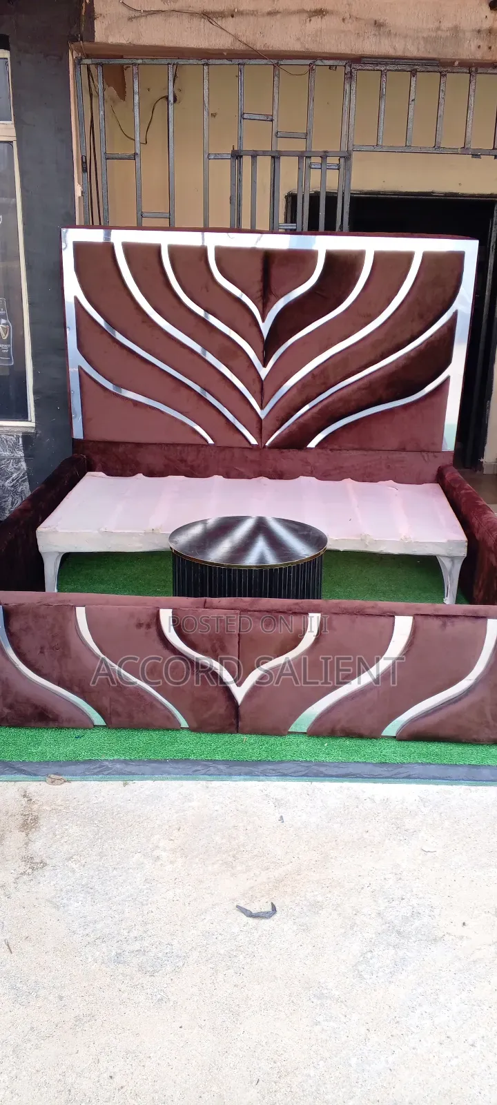 6 by 6 Executive Bed With 2 Bedside Drawers