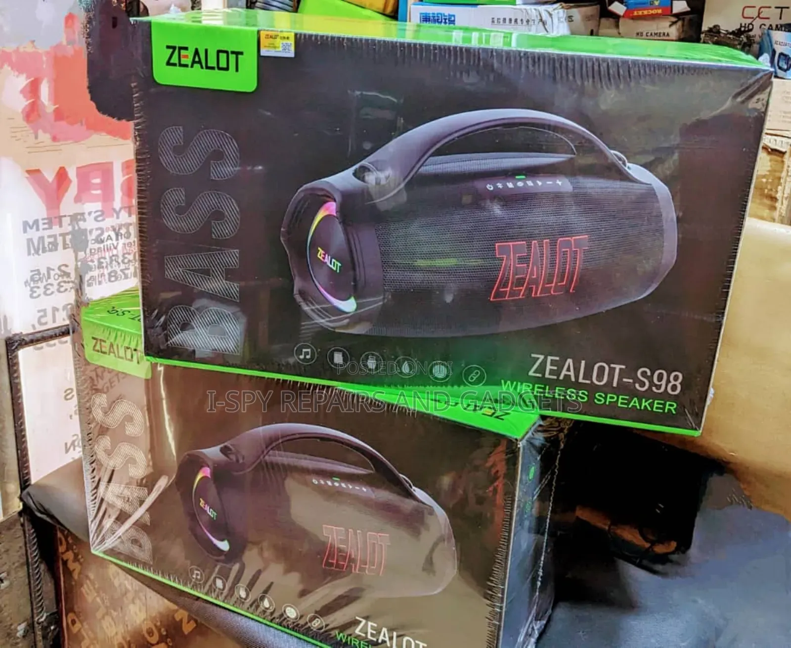 Zealot S98 Super Bass Wireless Bluetooth Speaker 160w