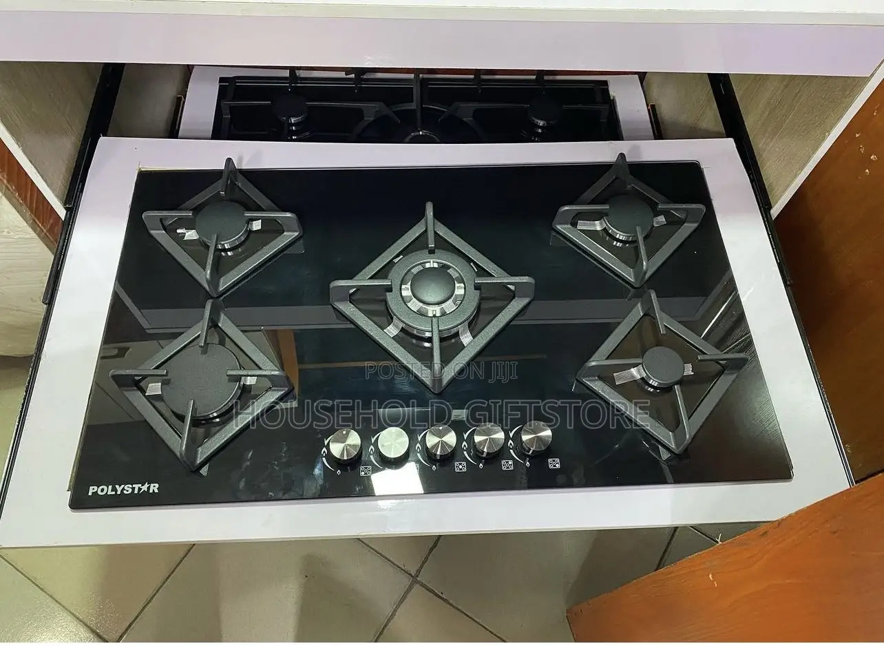 Polystar 5burner Inbuilt Gas Cooker (Pv-Hb5g5848)