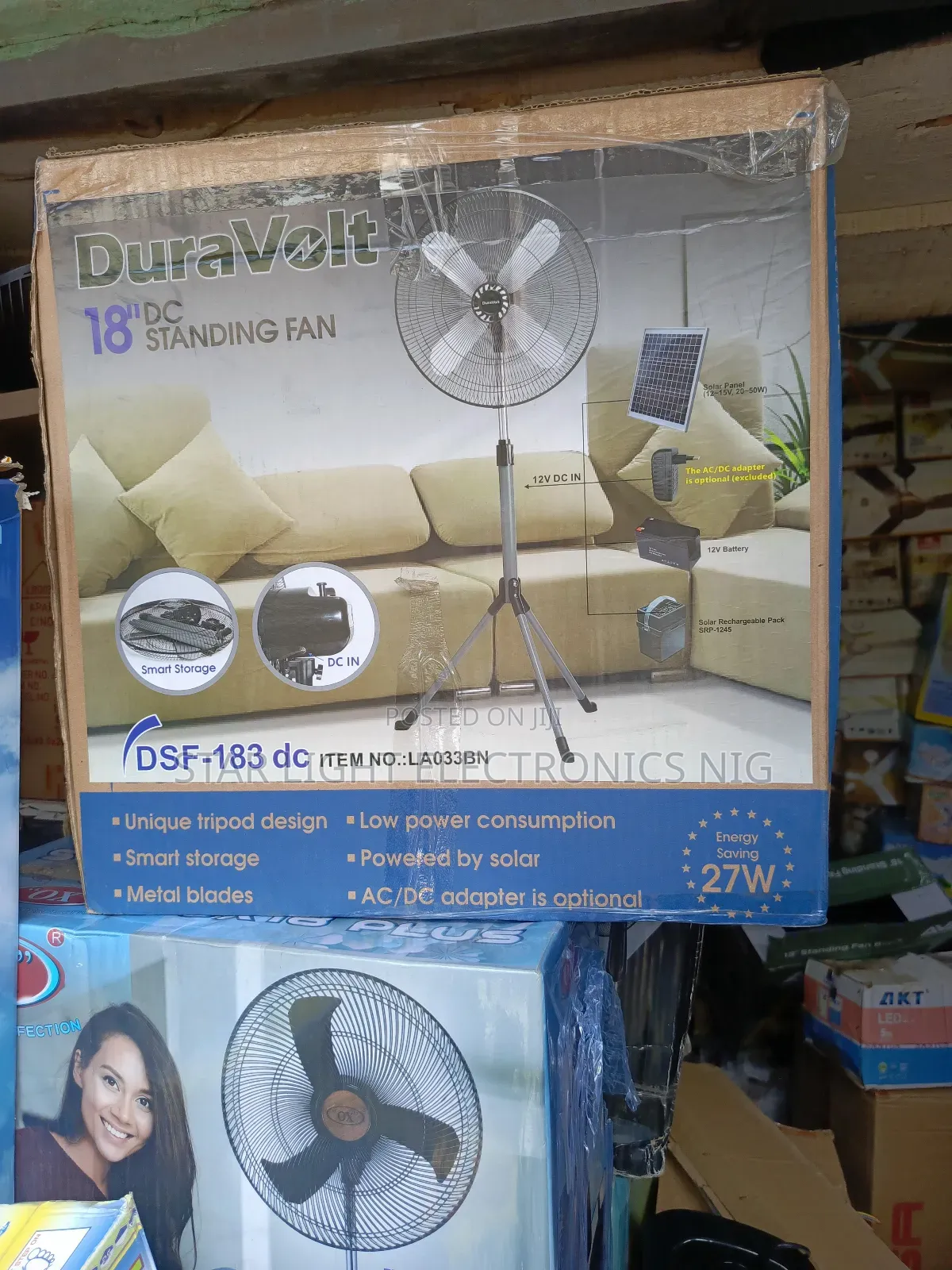 Dc Fan Duravolt 18 Inches