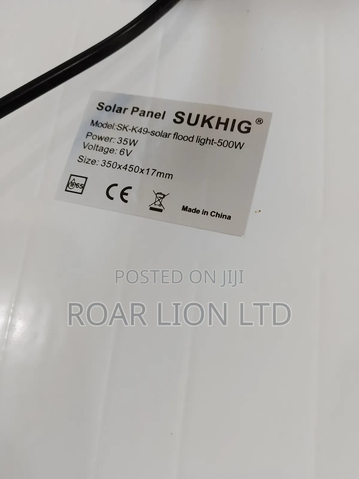 500w Solar Flood Light