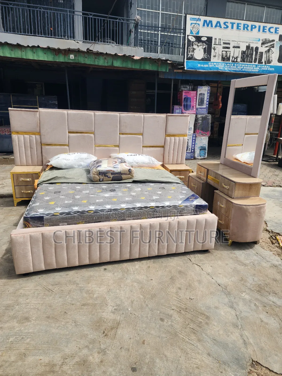 Brand New 6by6 Complete Set of Bed.