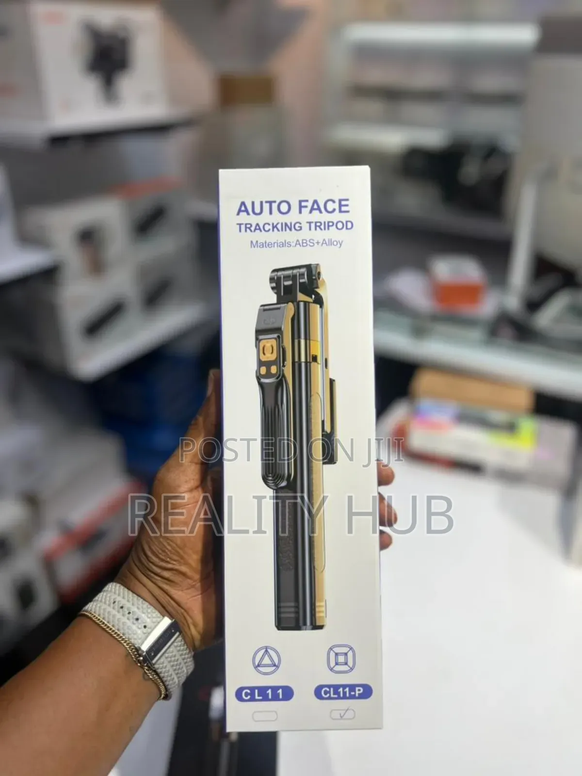 Auto Face Tracking Tripod 360° Rotation With Stand