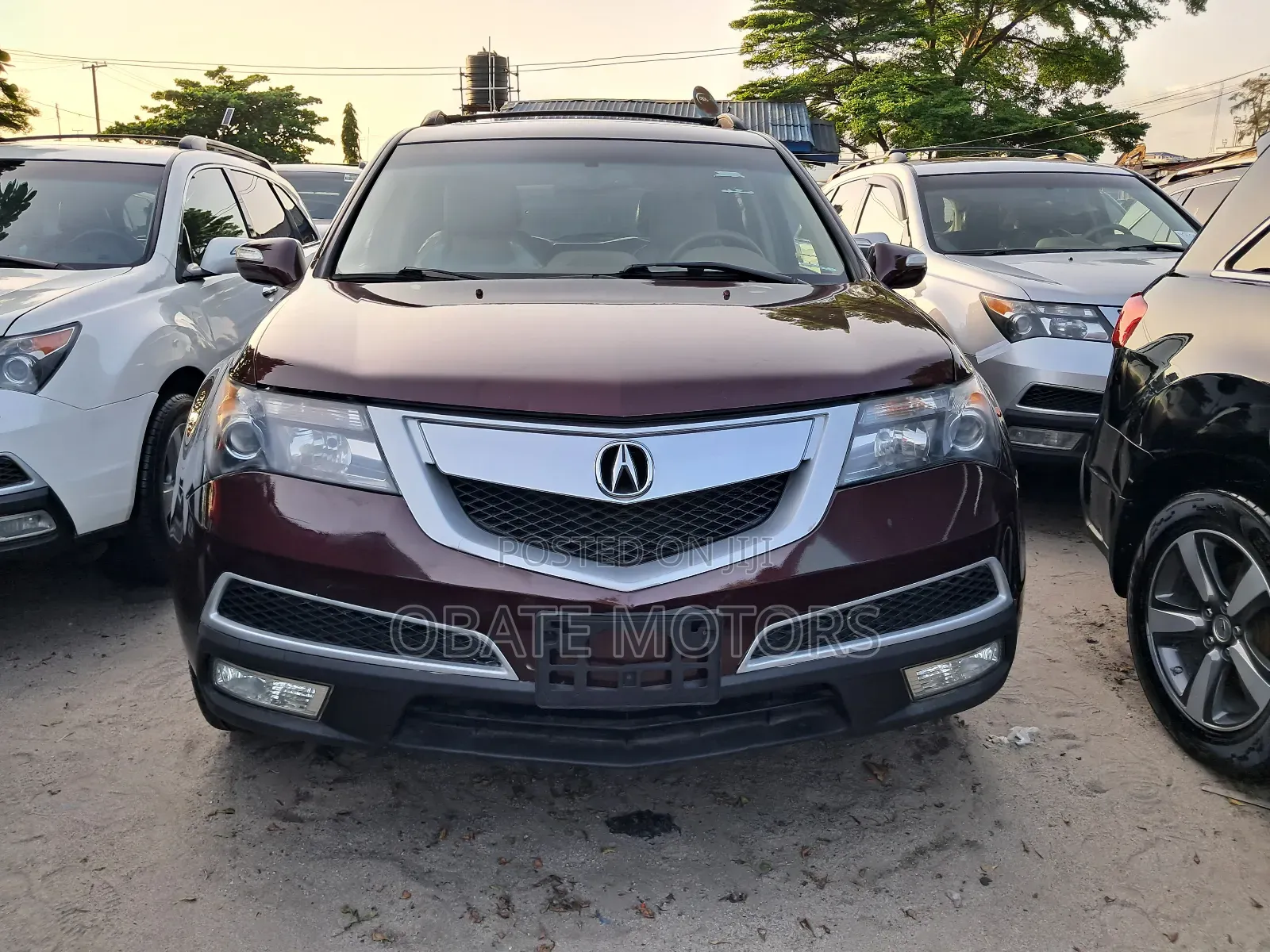 Acura MDX Technology Package SUV AWD (3.7L 6cyl 6A) 2013 Red