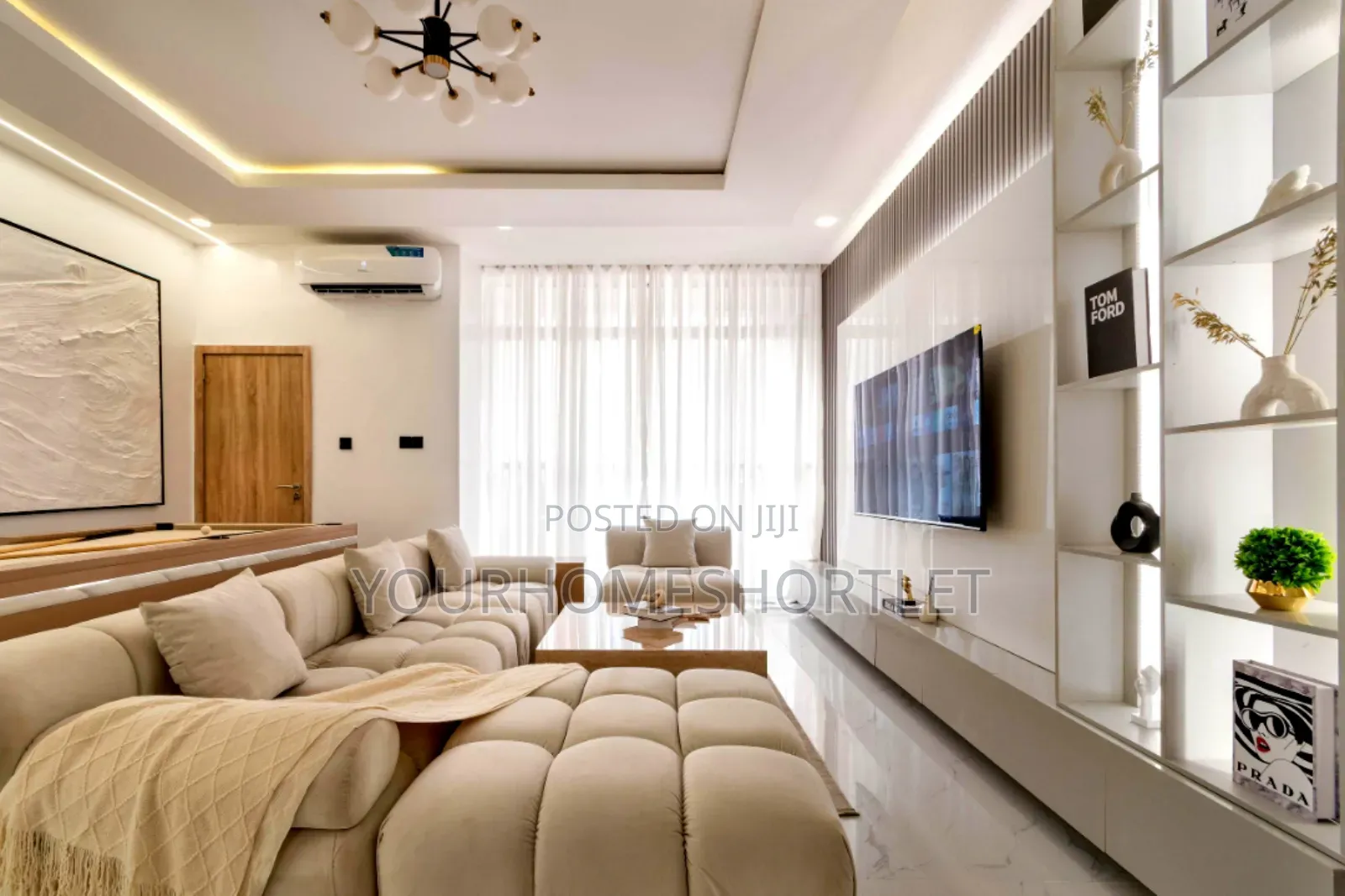 New 2 Bedroom With Pool and Snooker