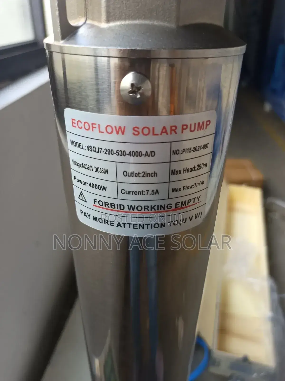 Ecoflow 5hp 4,000watts Ac/Dc