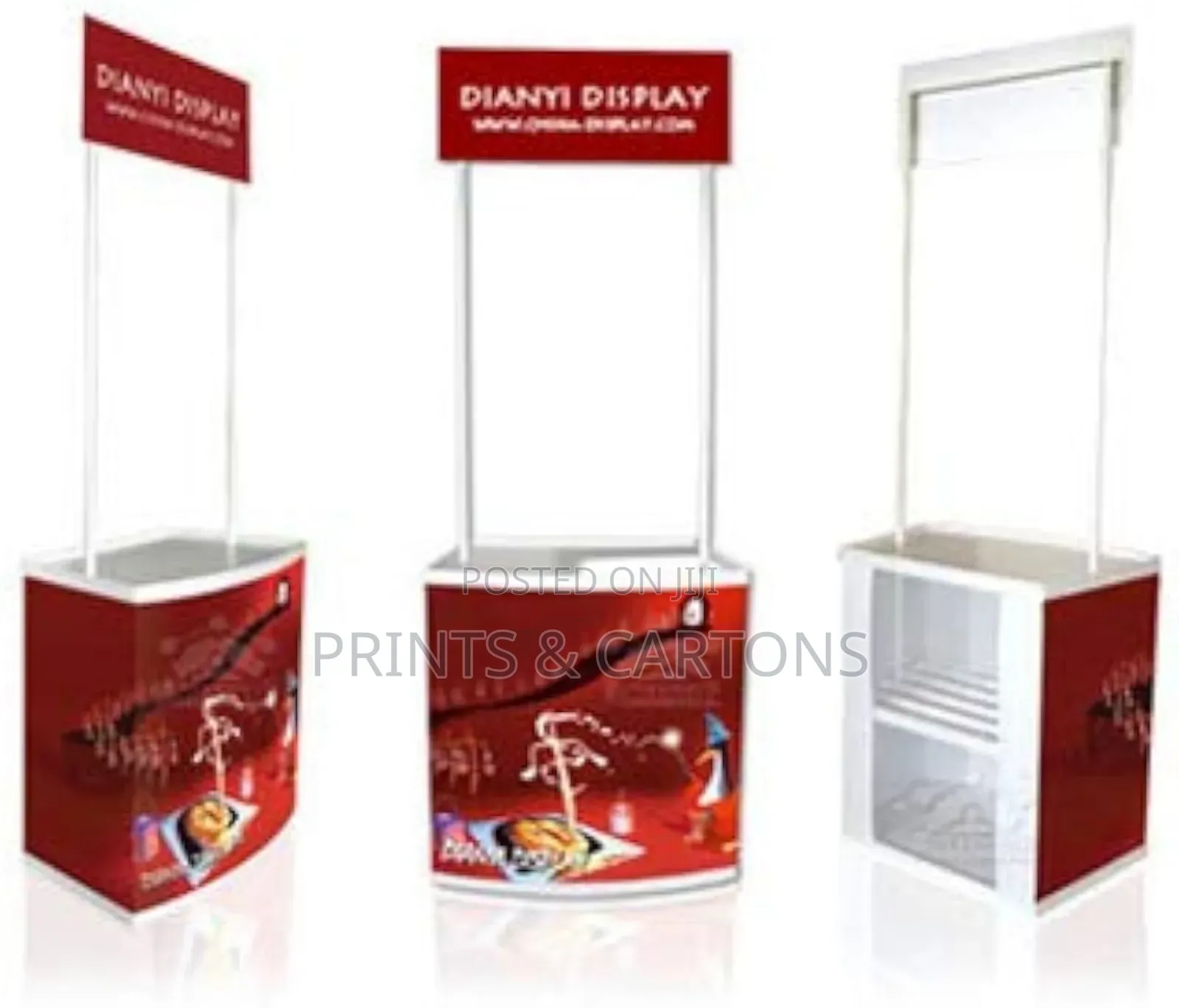 Promotional Counter Branding. #$