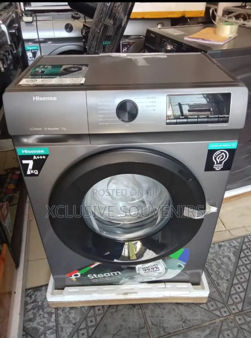 7kg Front Load Hisense Washing Machine Wash And Spin