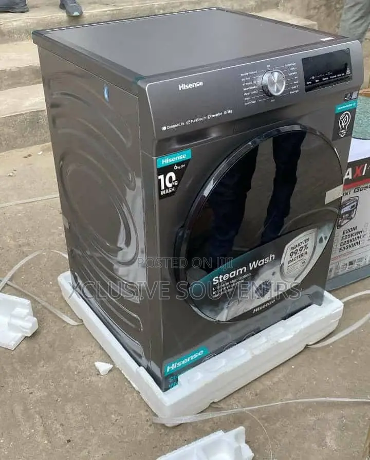 7kg Front Load Hisense Washing Machine Wash And Spin