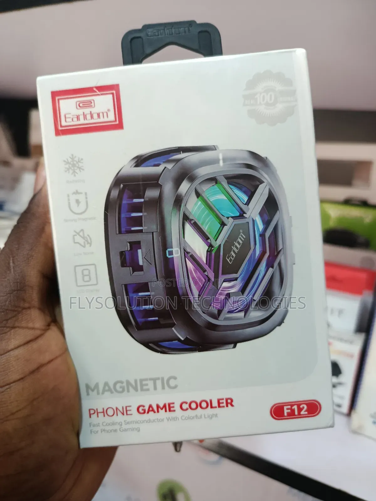 Earldom F12 Magnetic Phone Game Cooler