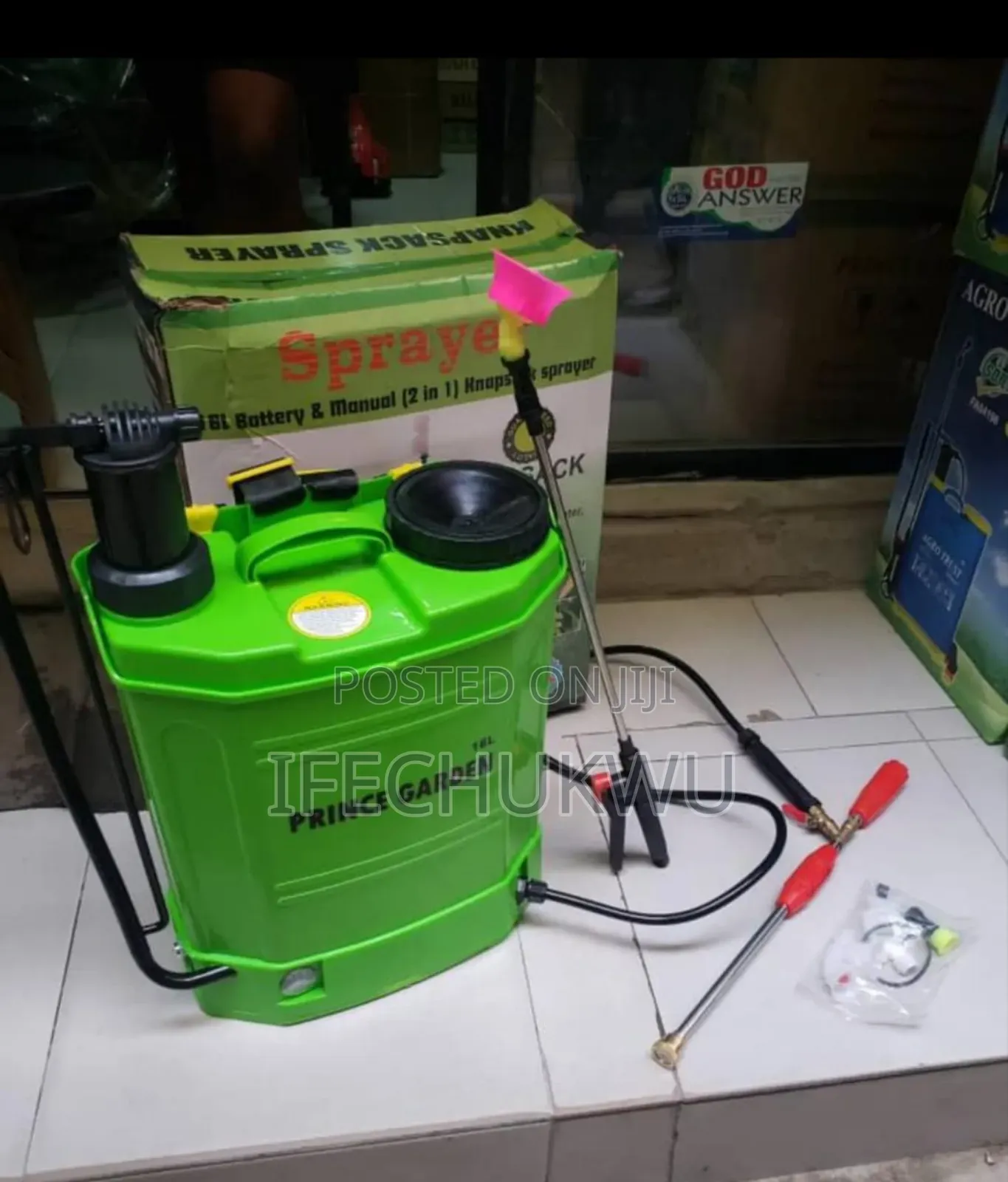 2 in 1 Knapsack Sprayer
