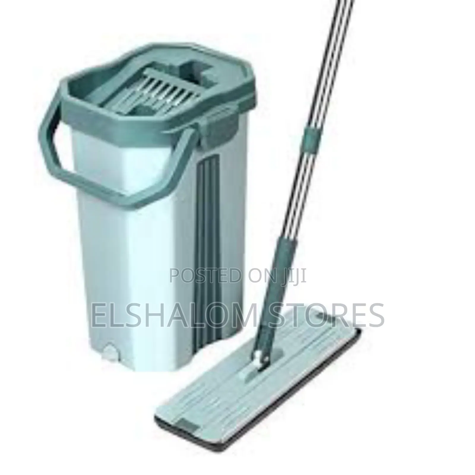 360 2in1 Microfiber Flat Mop With Bucket